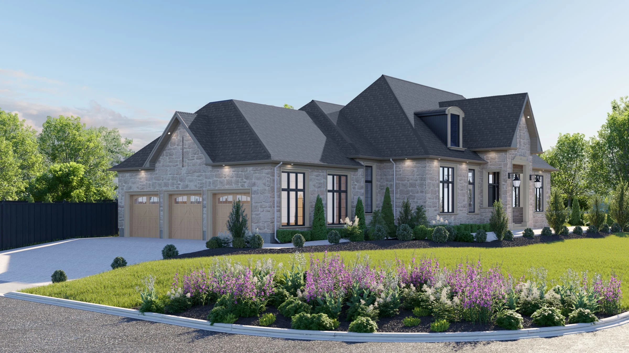 Front 3D Rendering