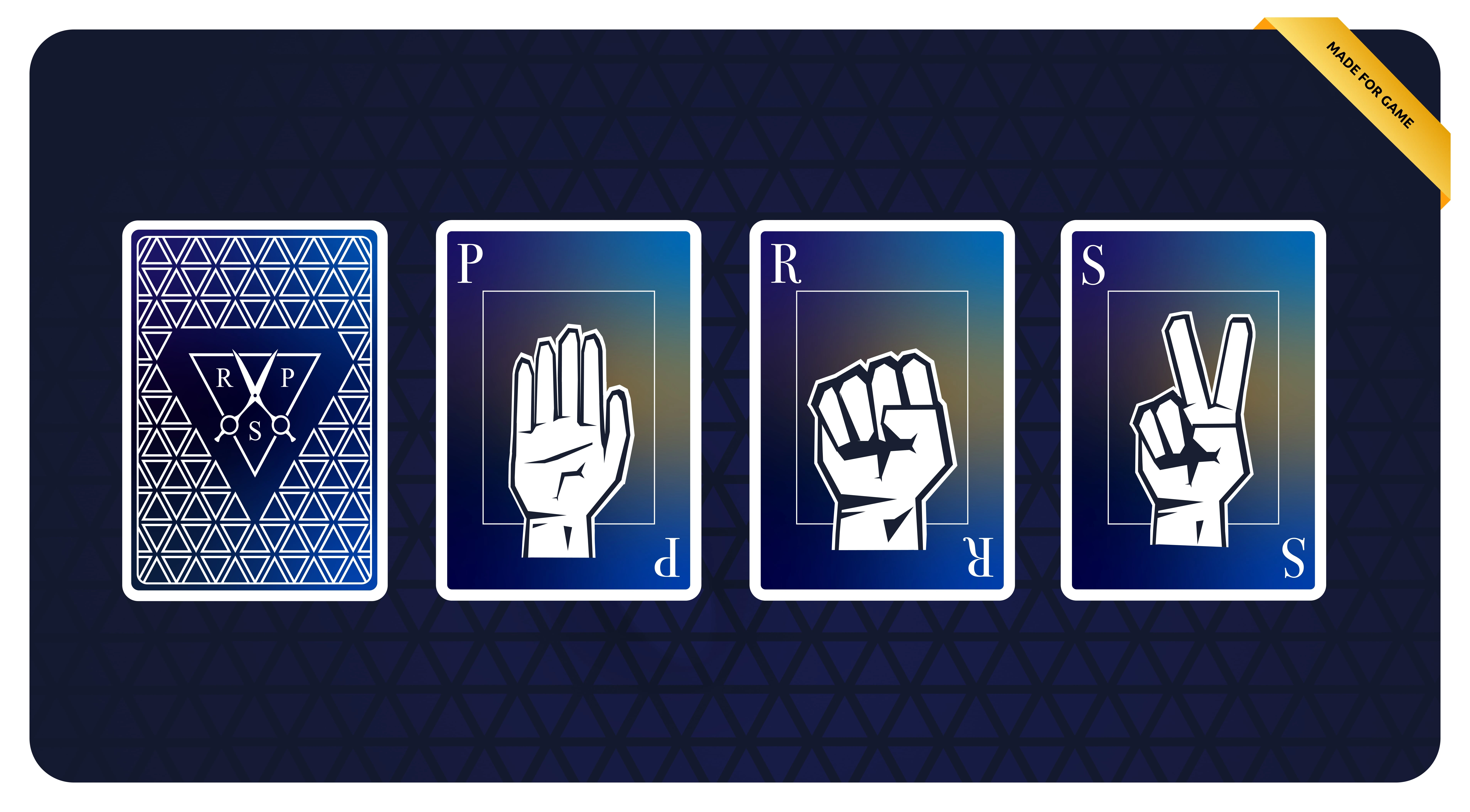 Custom card design created specifically for the game’s visual identity.