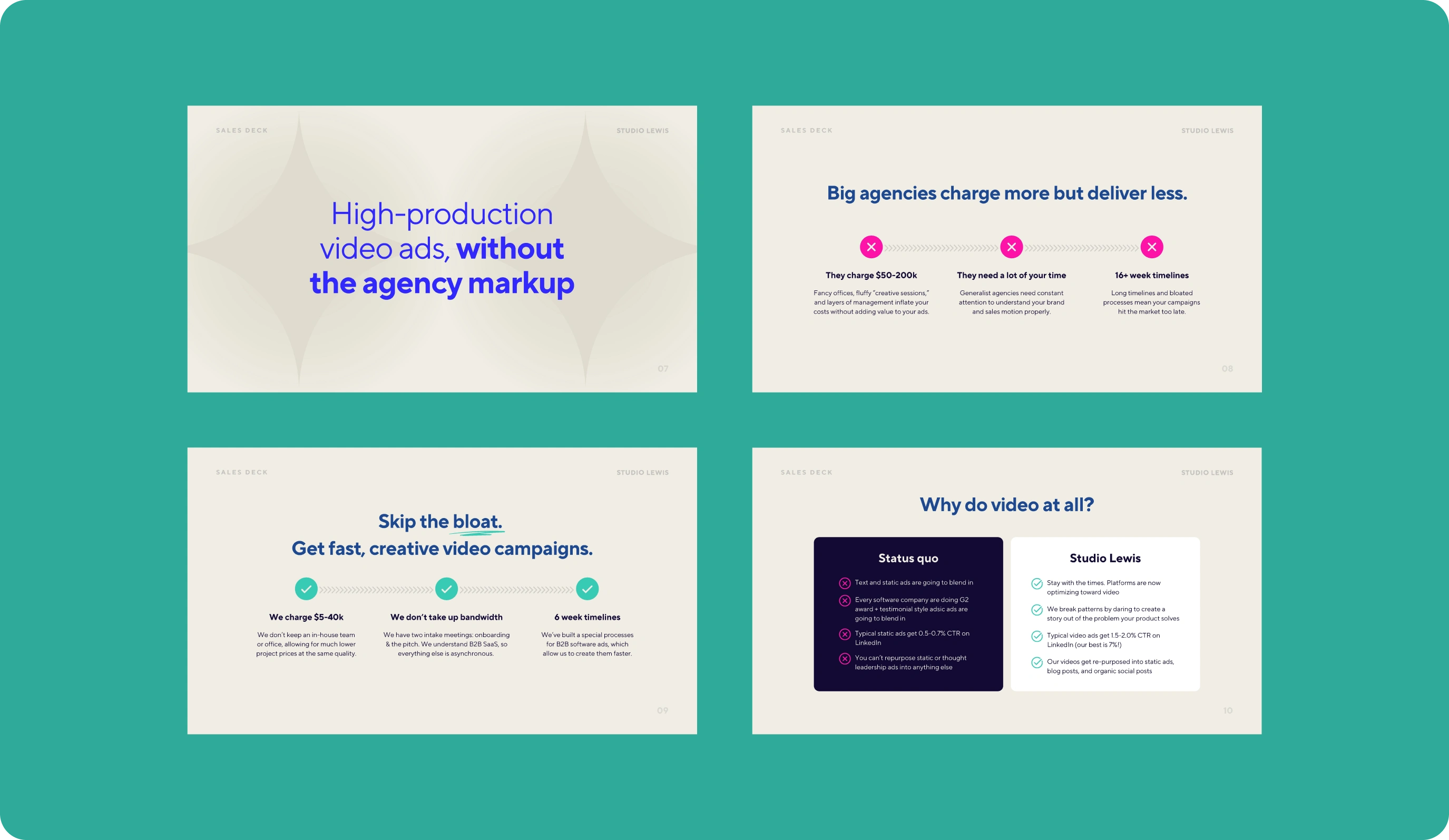 What makes Studio Lewis stand out