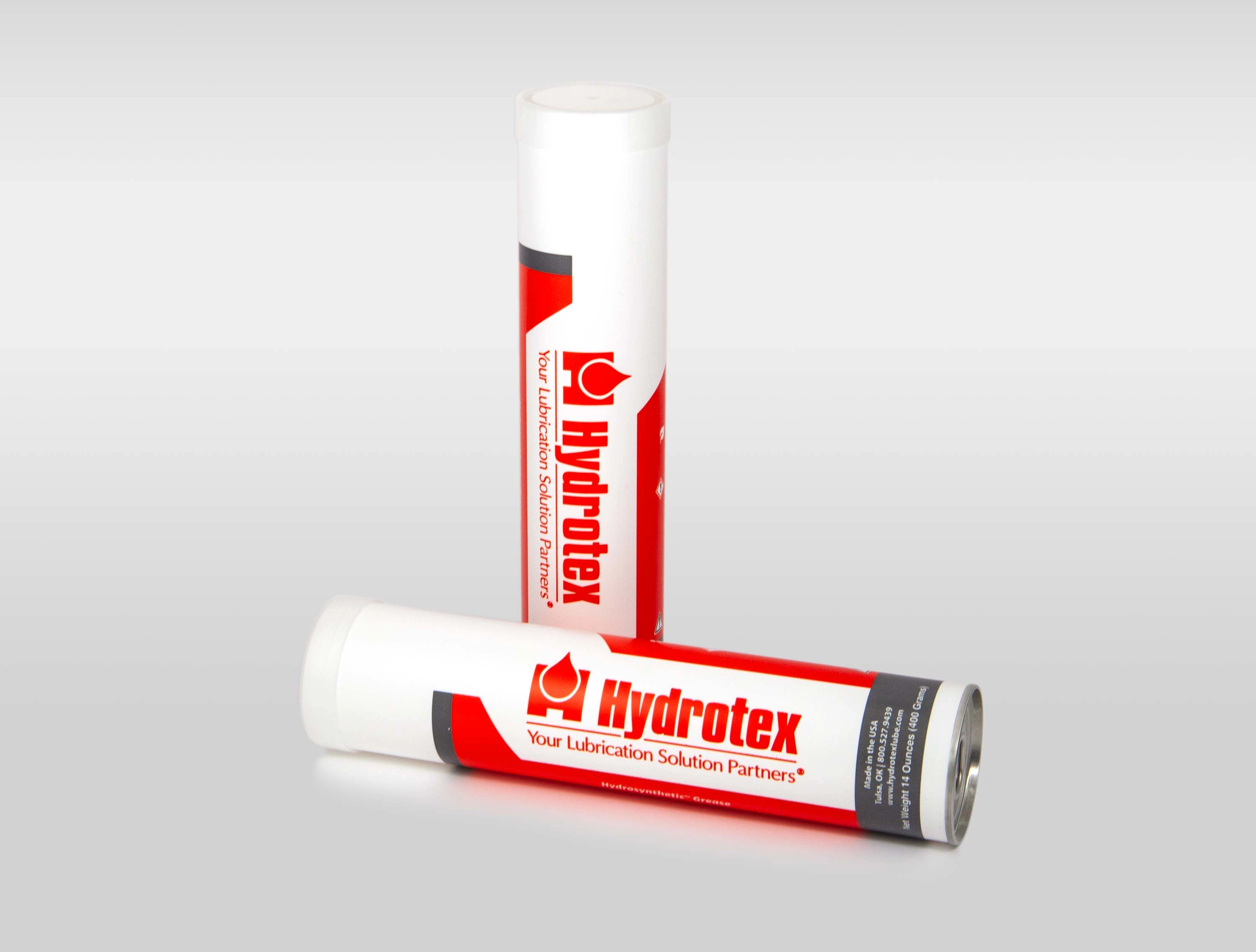 Industrial products are packaged in Hydrotex Red. 