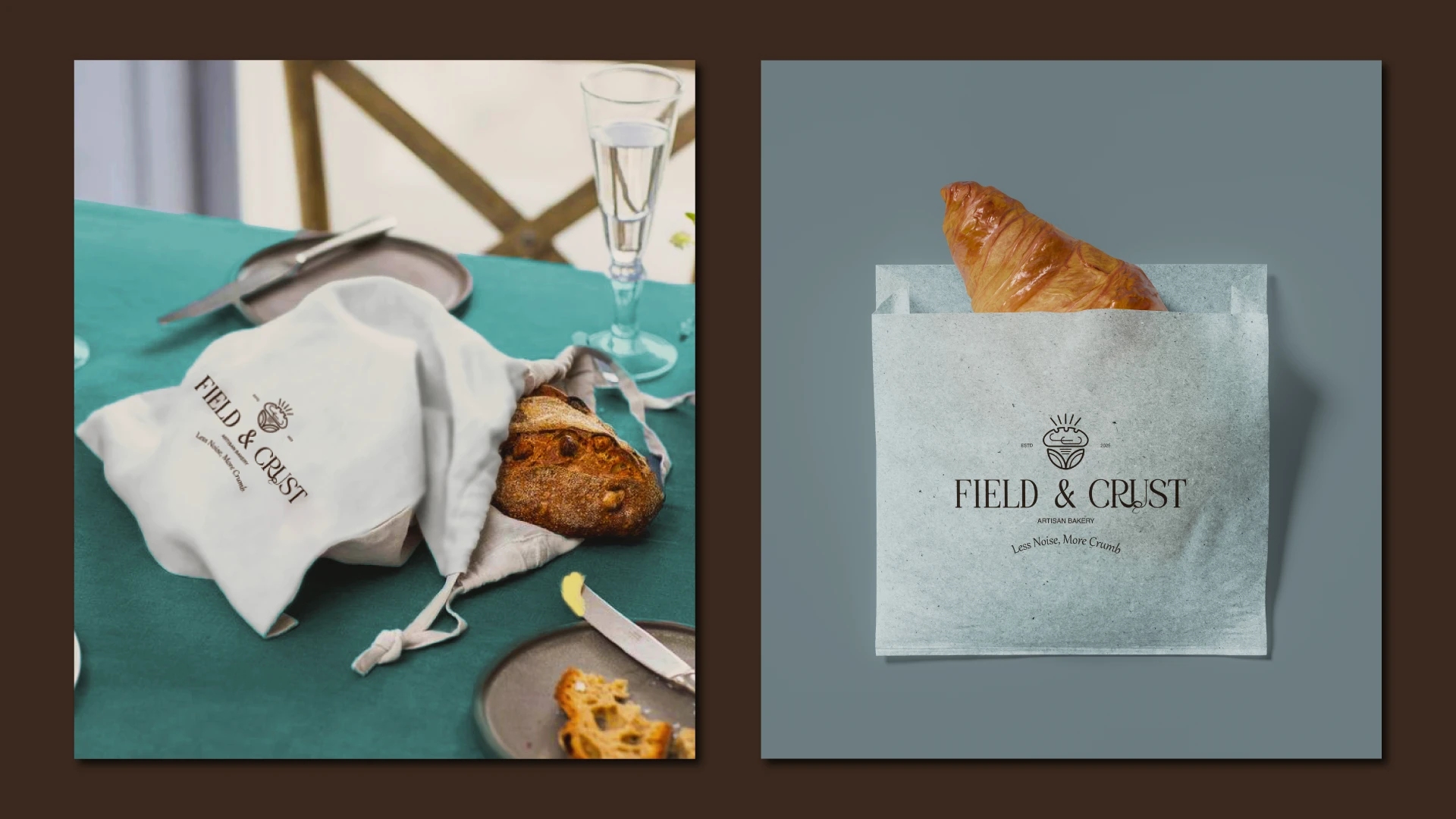 Bread Wrap logo application