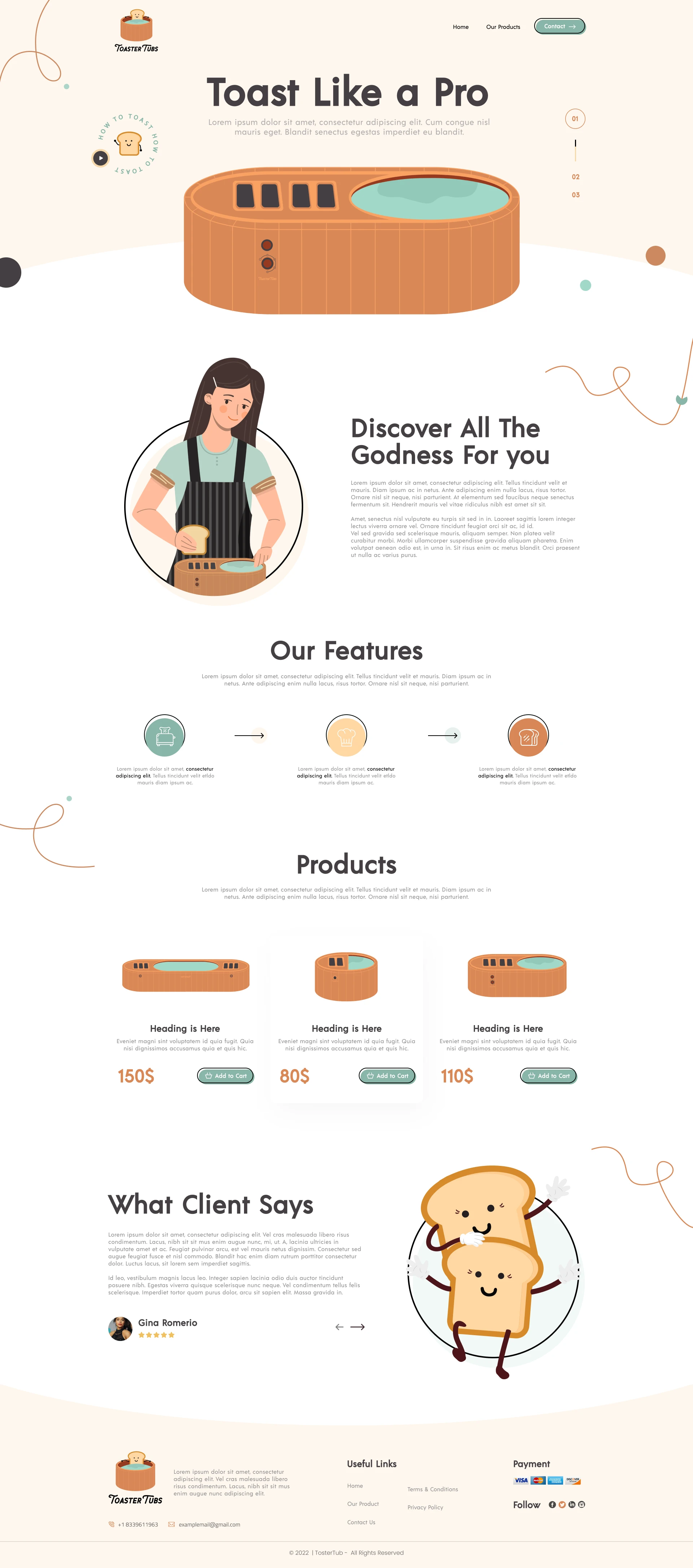 Toaster Tikes (Consumer Product - E-commerce)