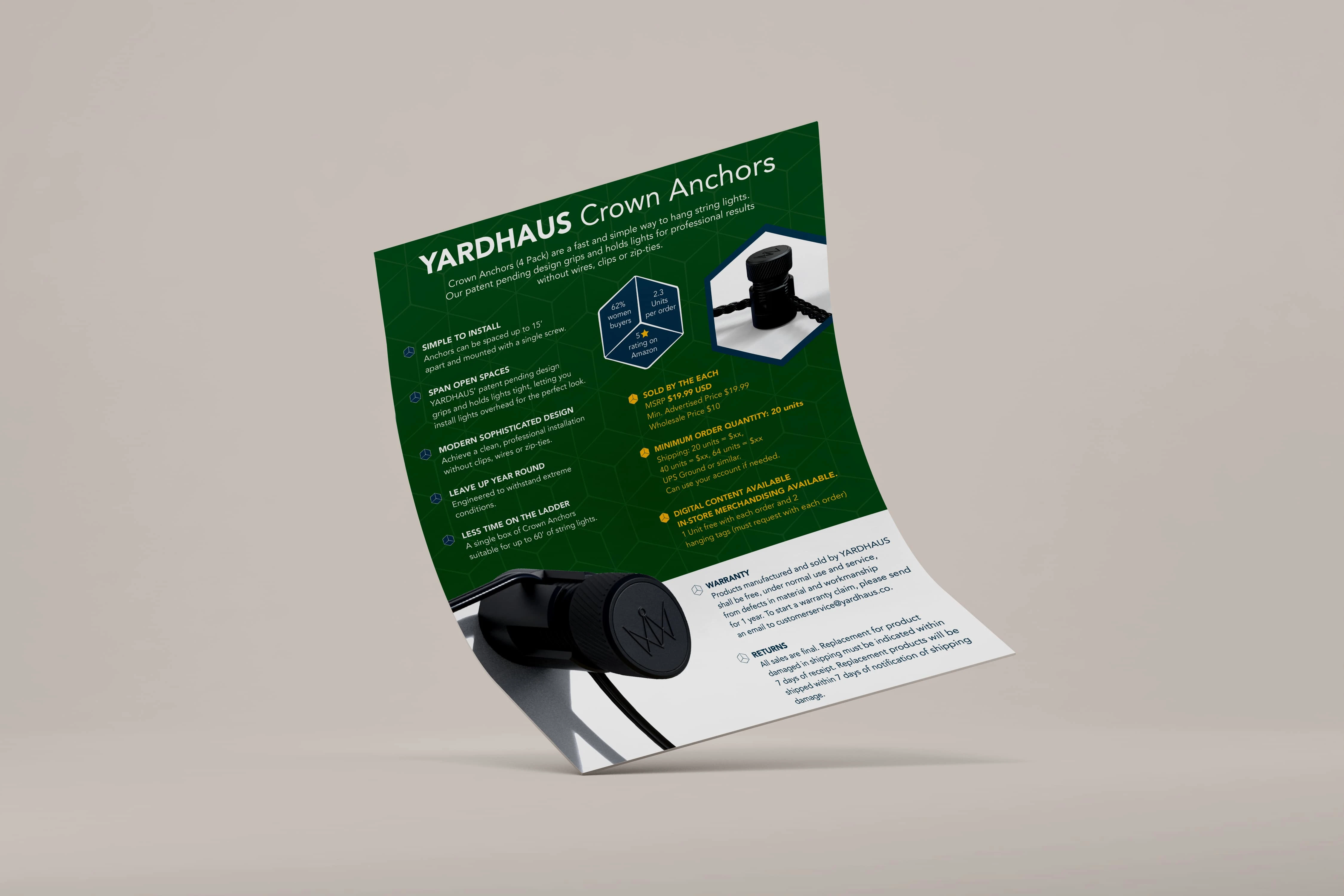 Sell Sheet Design