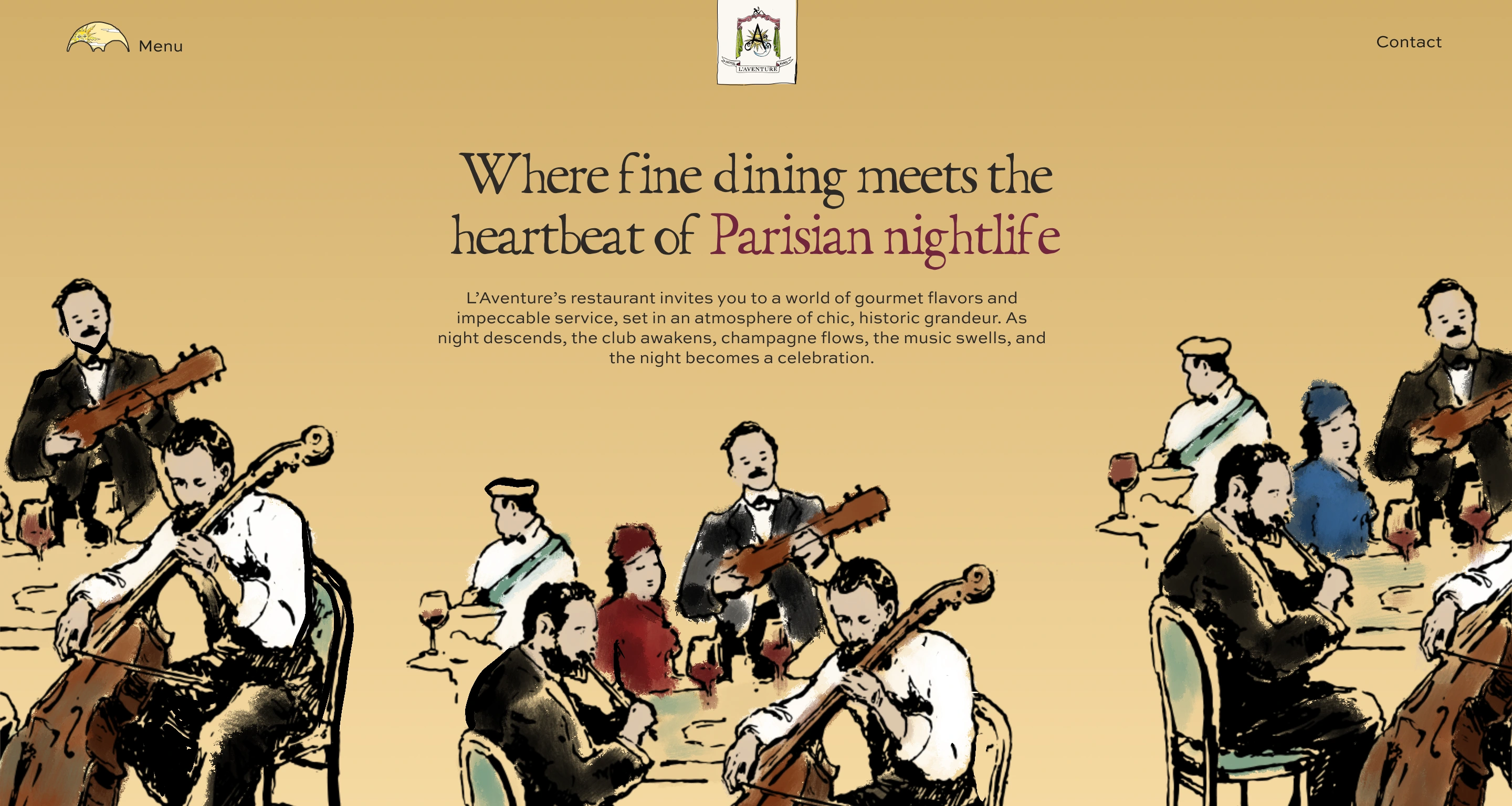 Exploratory visual directions presented during the artistic phase.