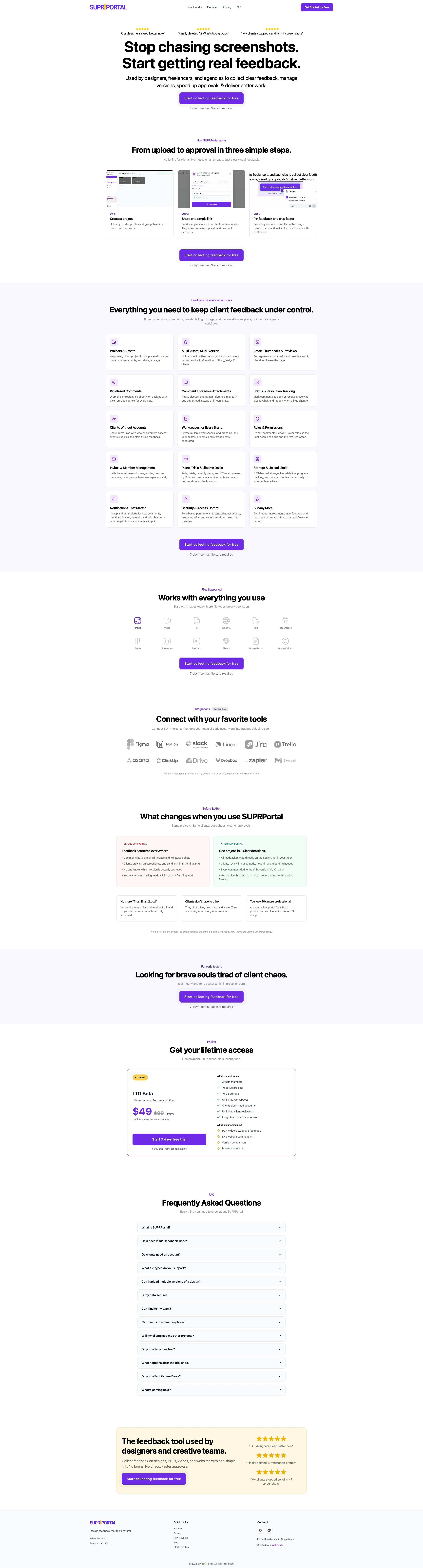Landing Page