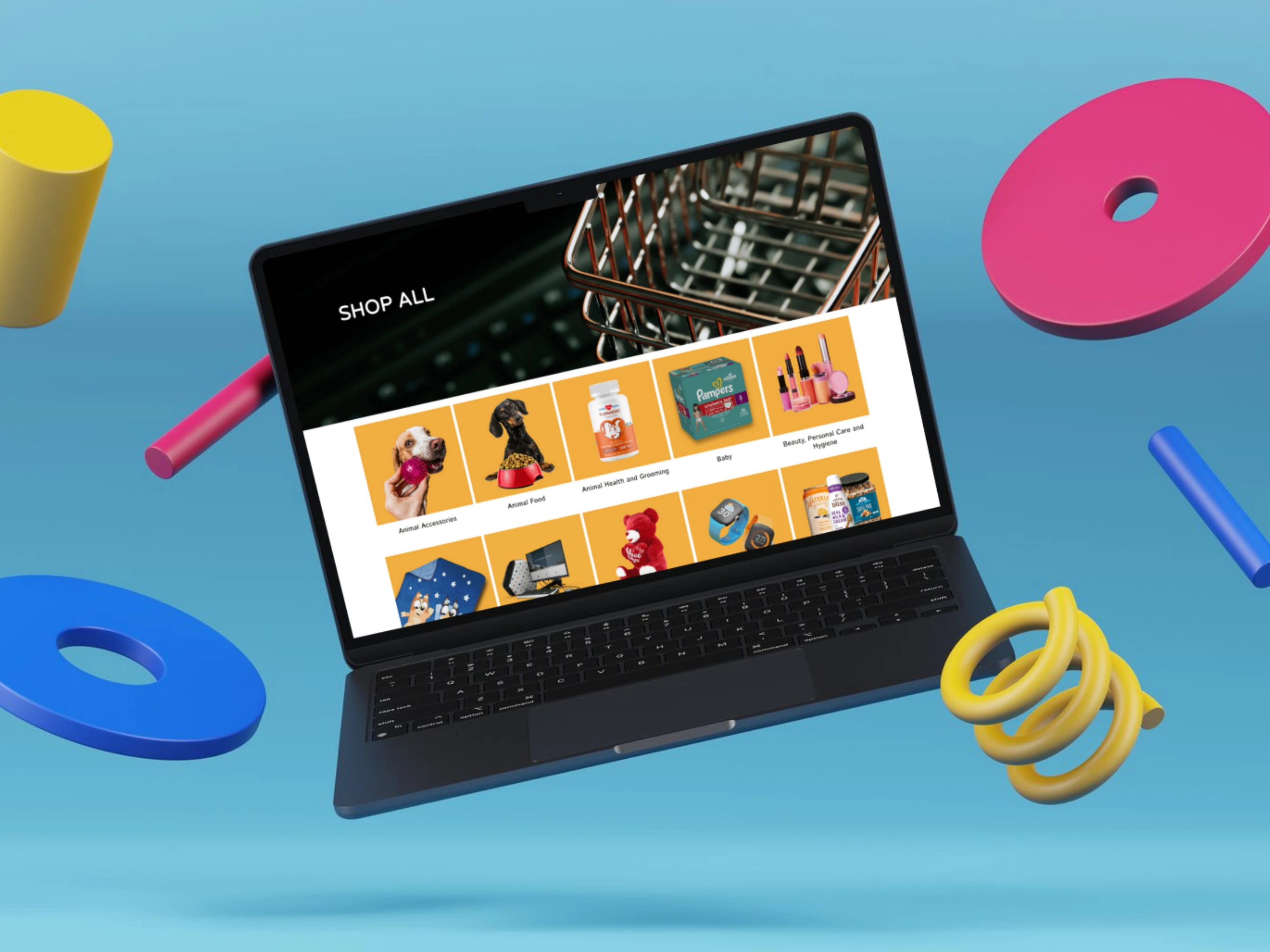 Creative Collection Section With Custom Design