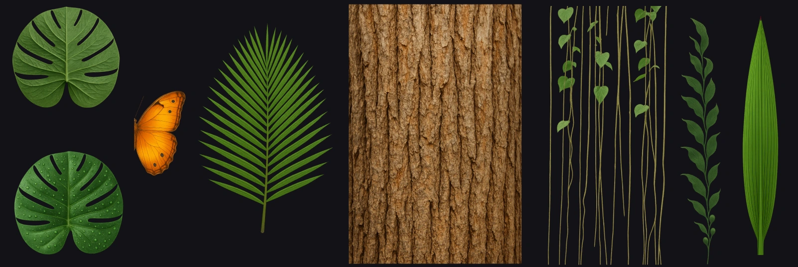 Ready textures generated with ChatGPT