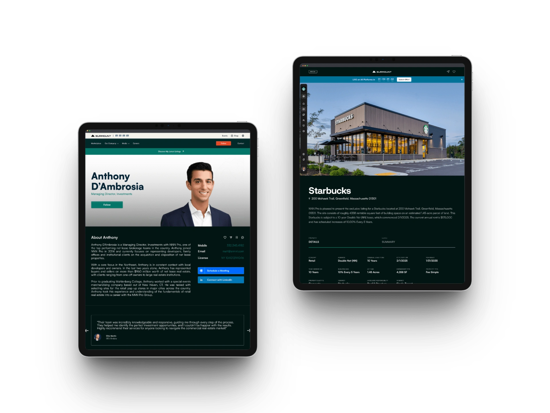 Agent Profile & WebOM