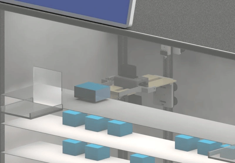 Rendered photo of final assembly (Close-up image)