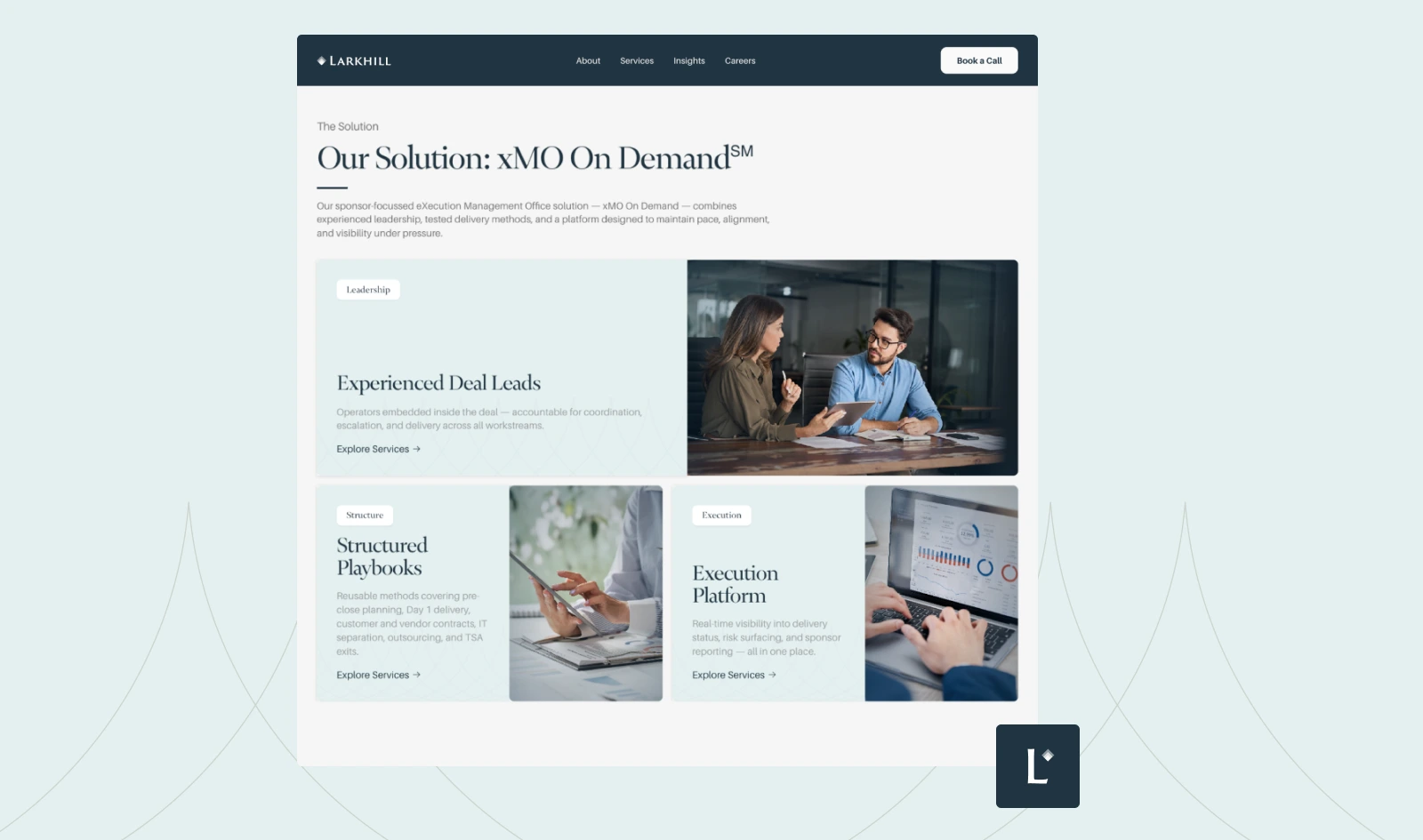 Services Page - Larkhill