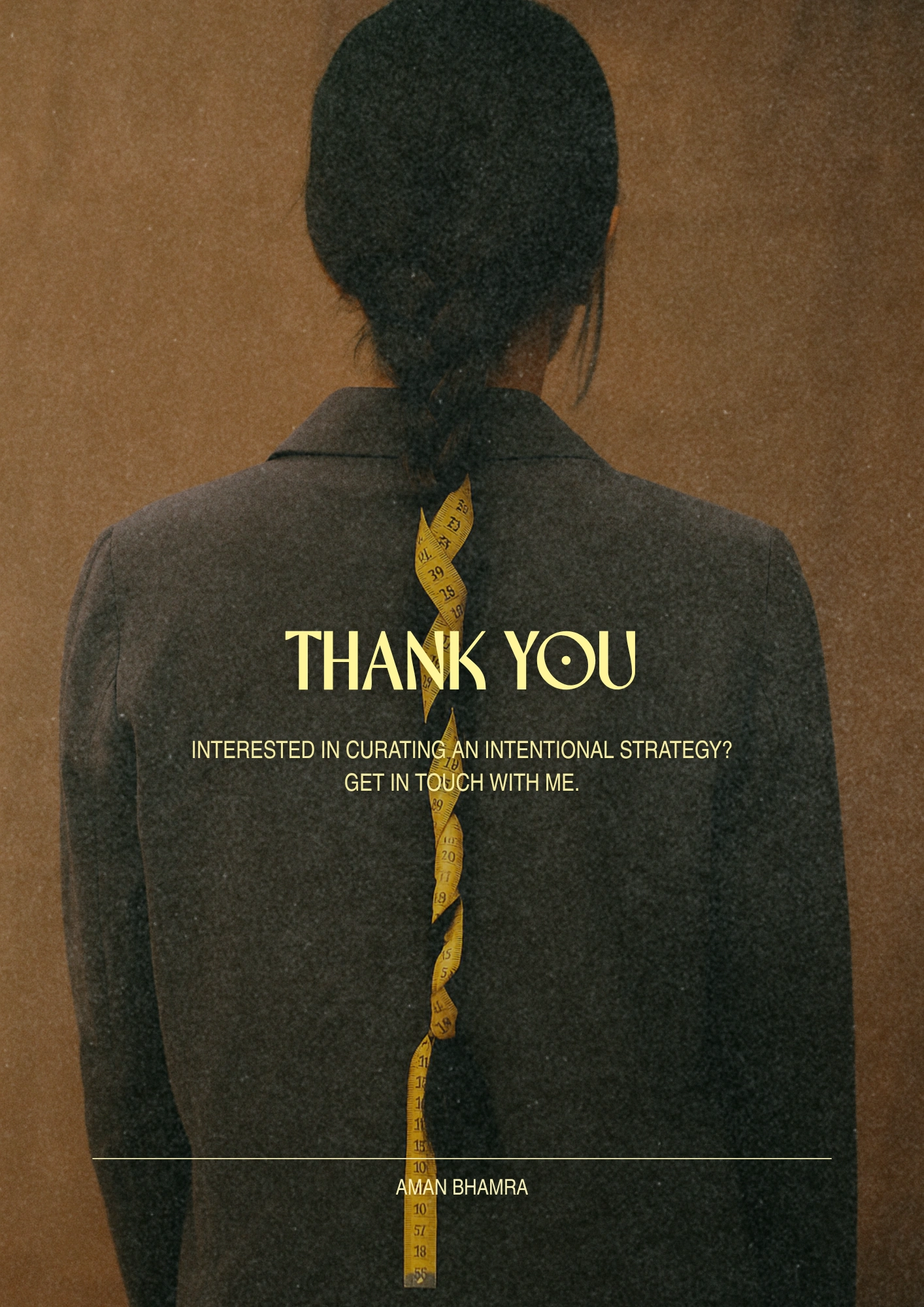 Get in touch with me.