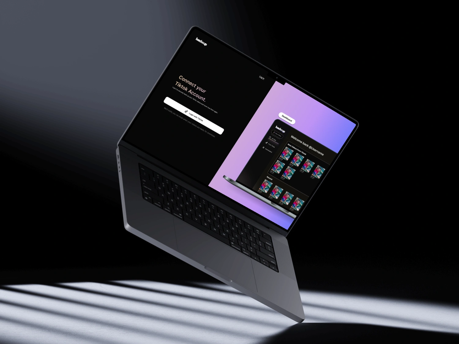 Web version of 1 click Onboarding Flow