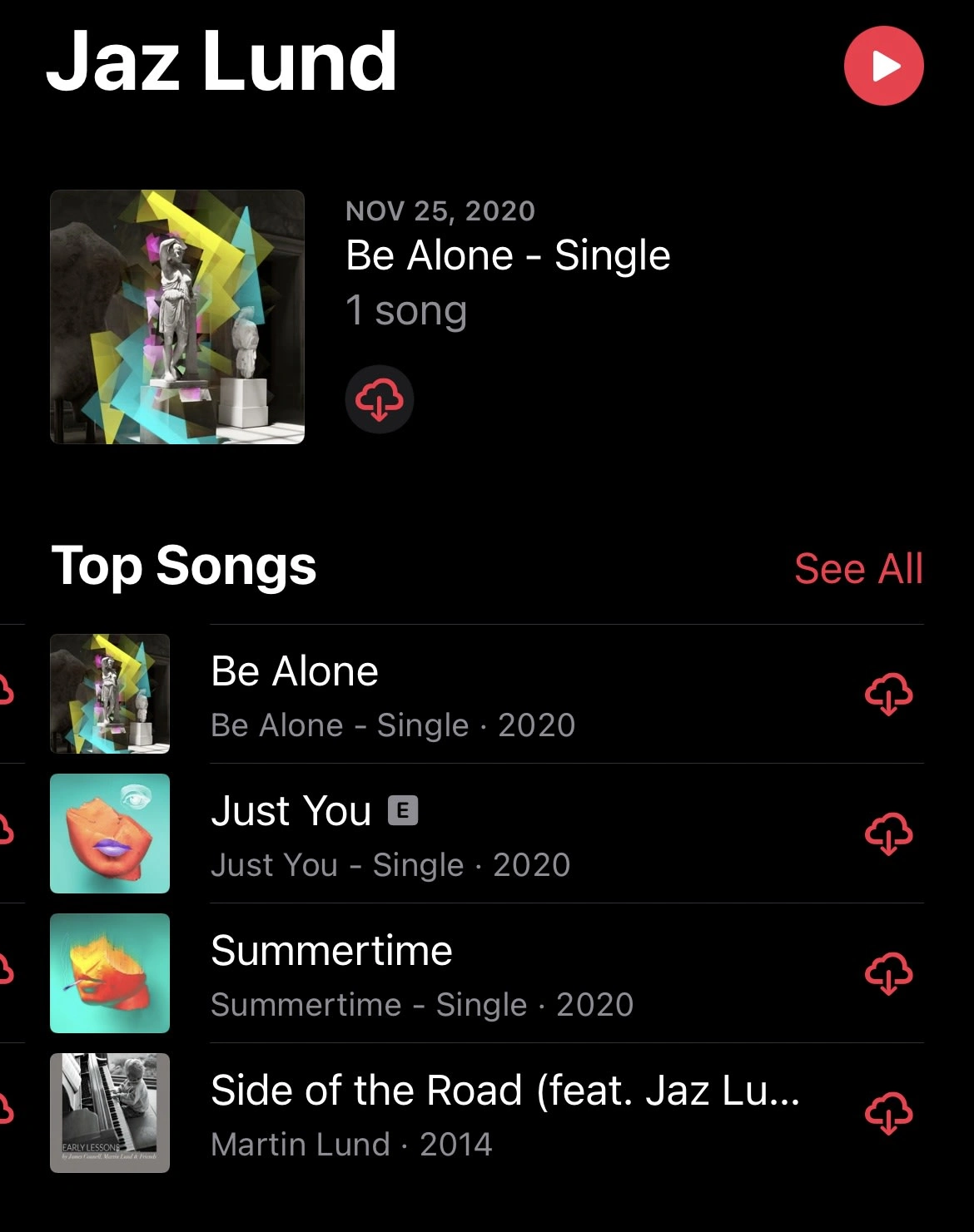 iTunes Artist Profile