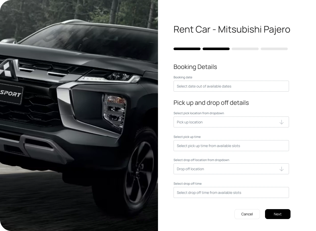 Sleipnir Booking Widget