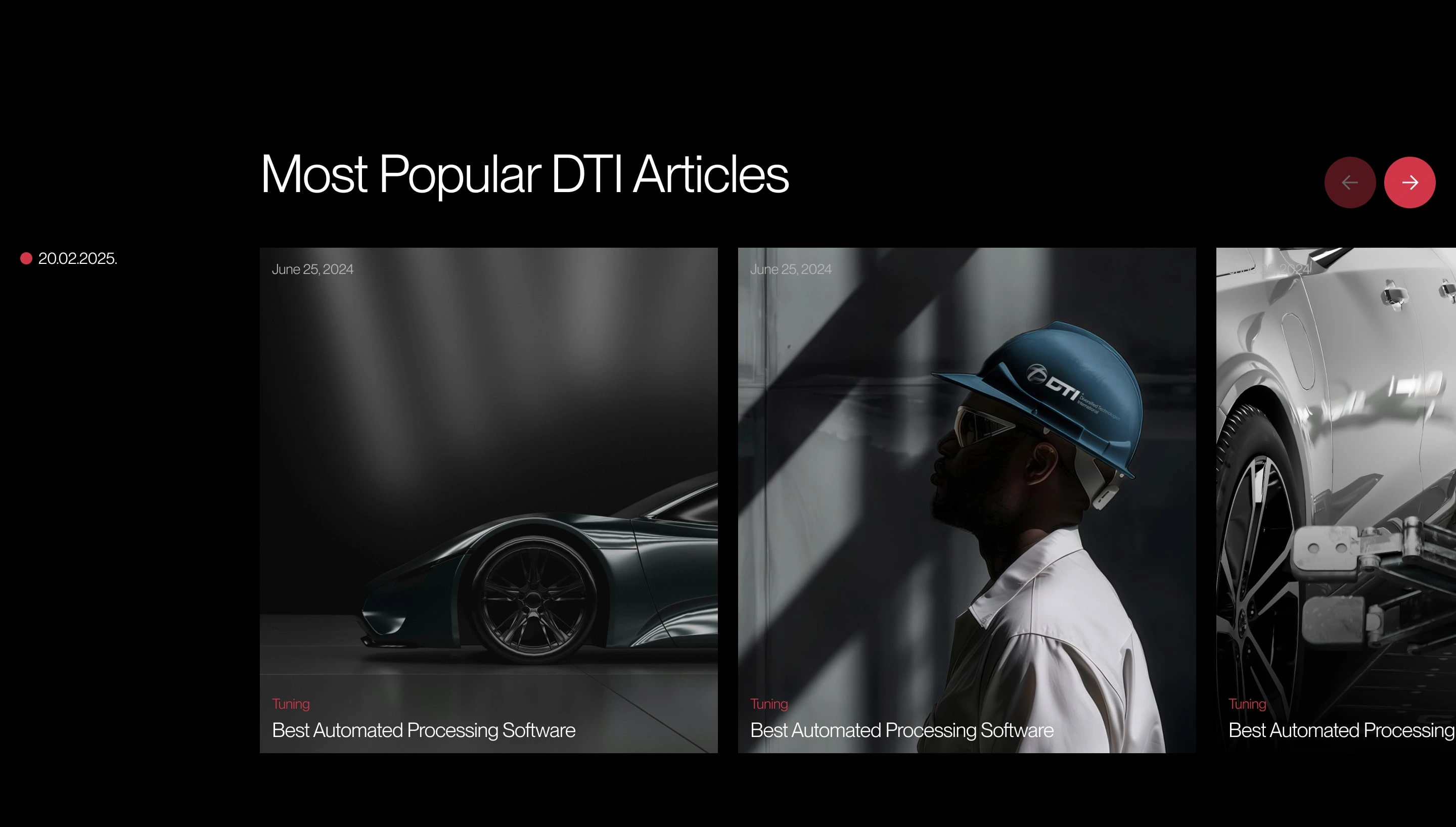 BLOG SLIDER on the Blog page.