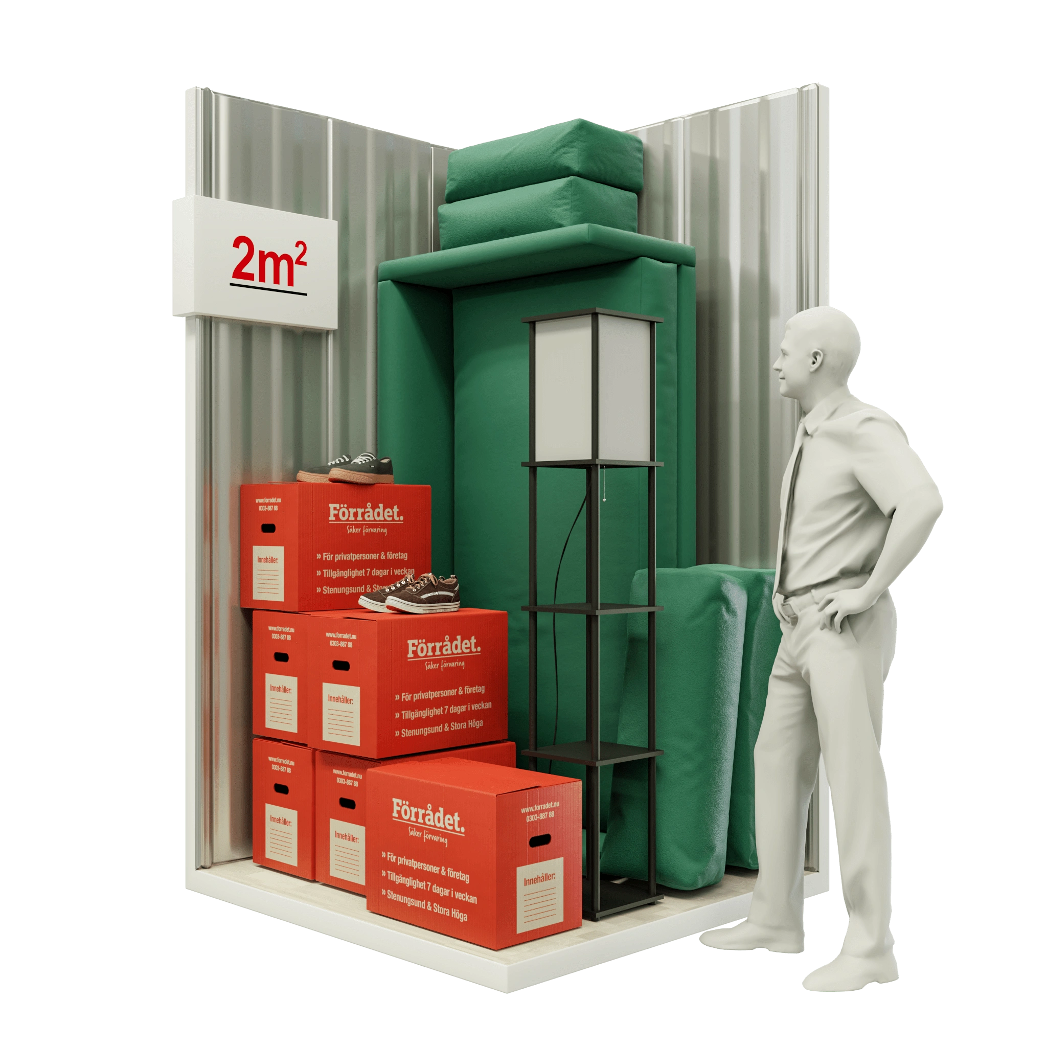 2sqm Self-Storage Unit