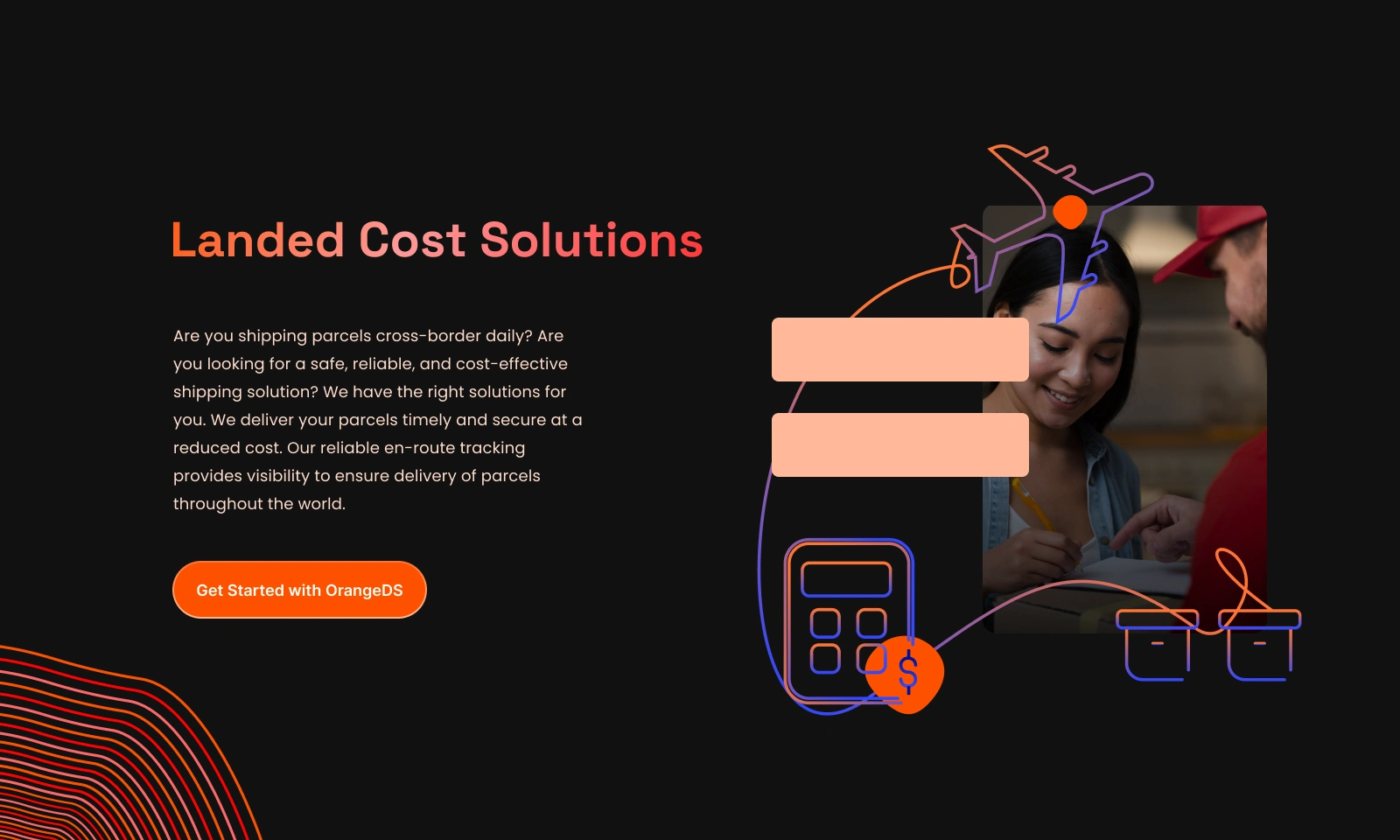 The Service Specific Page.