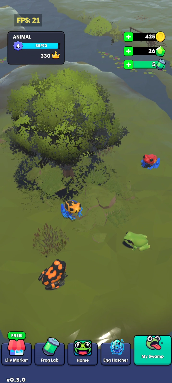 Manage all your CryptoFrogs