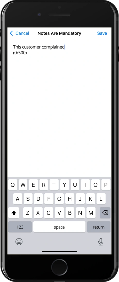 iOS Keyboard