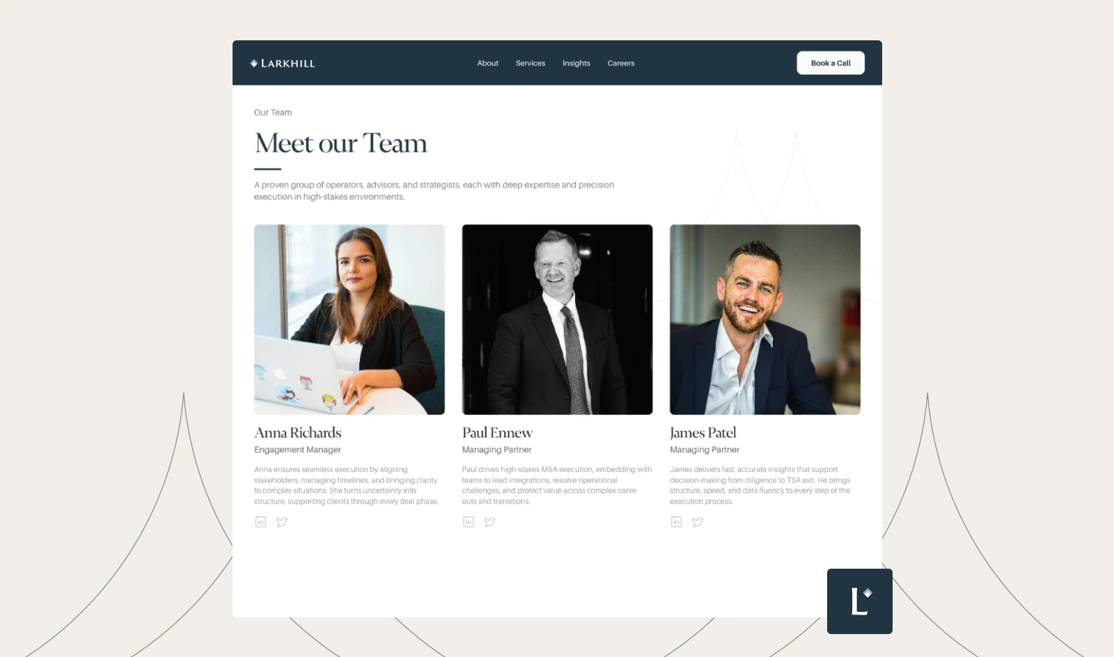 Career Page - Larkhill