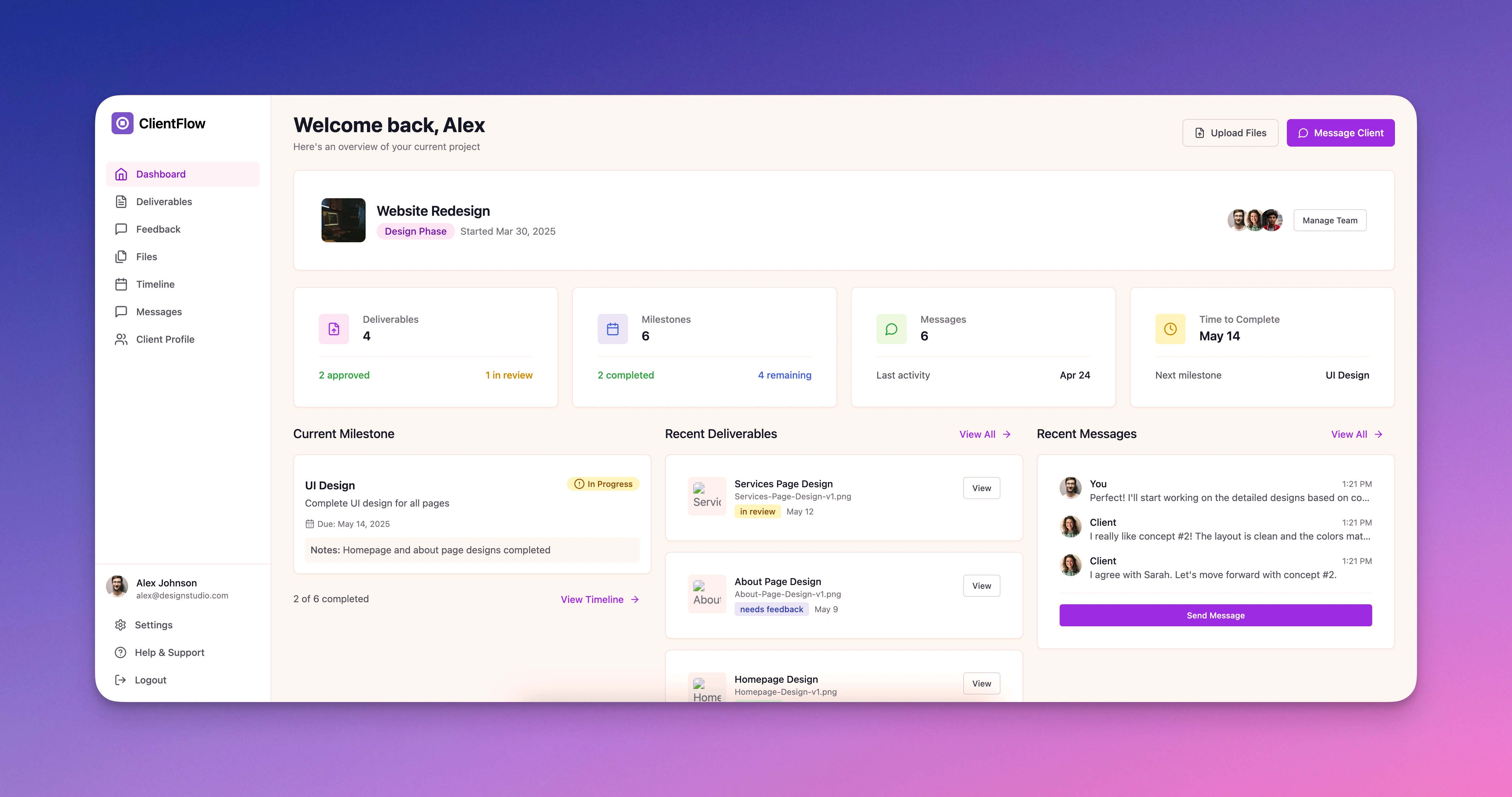 Homepage