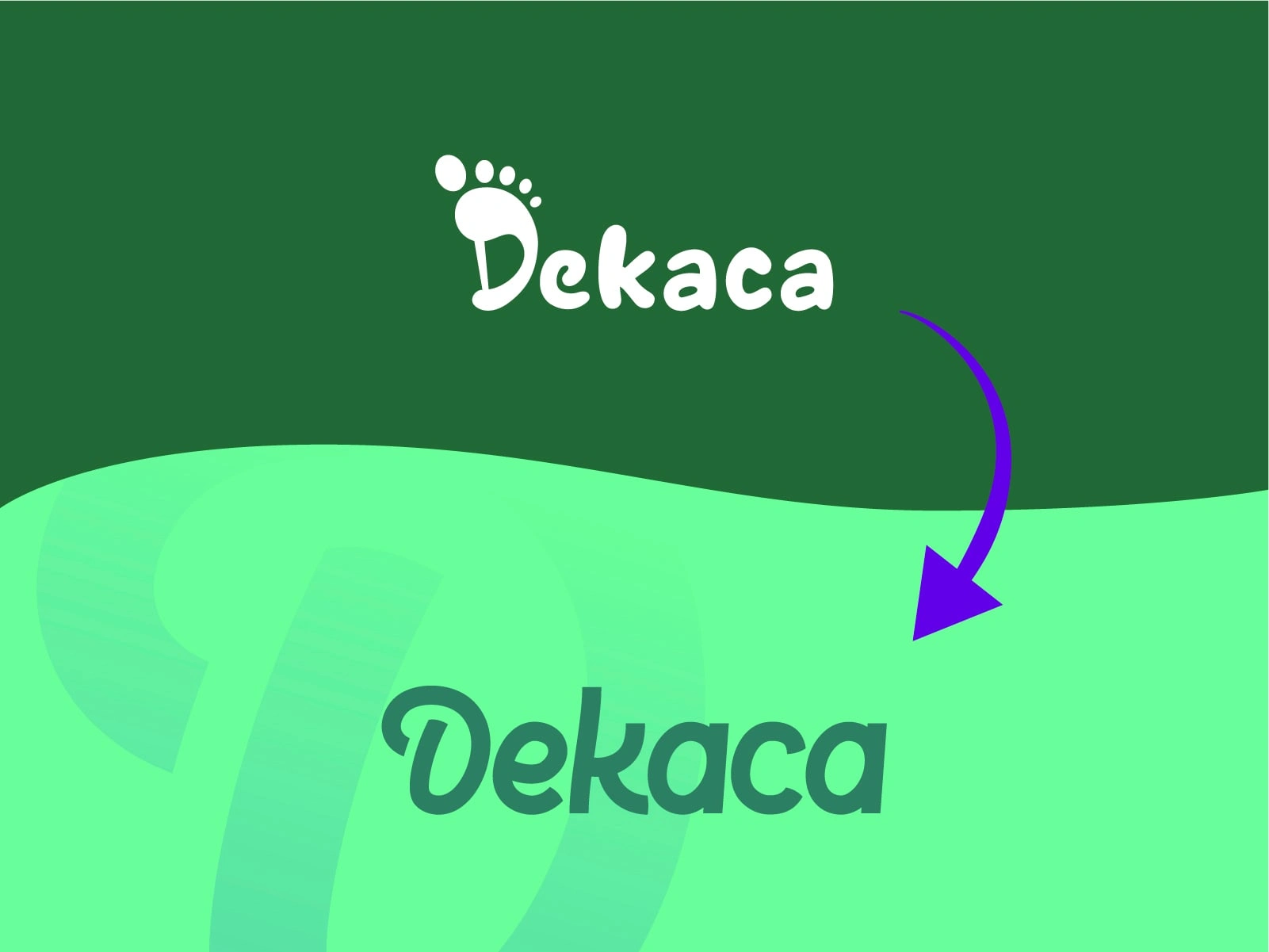 Old and New logo comparison