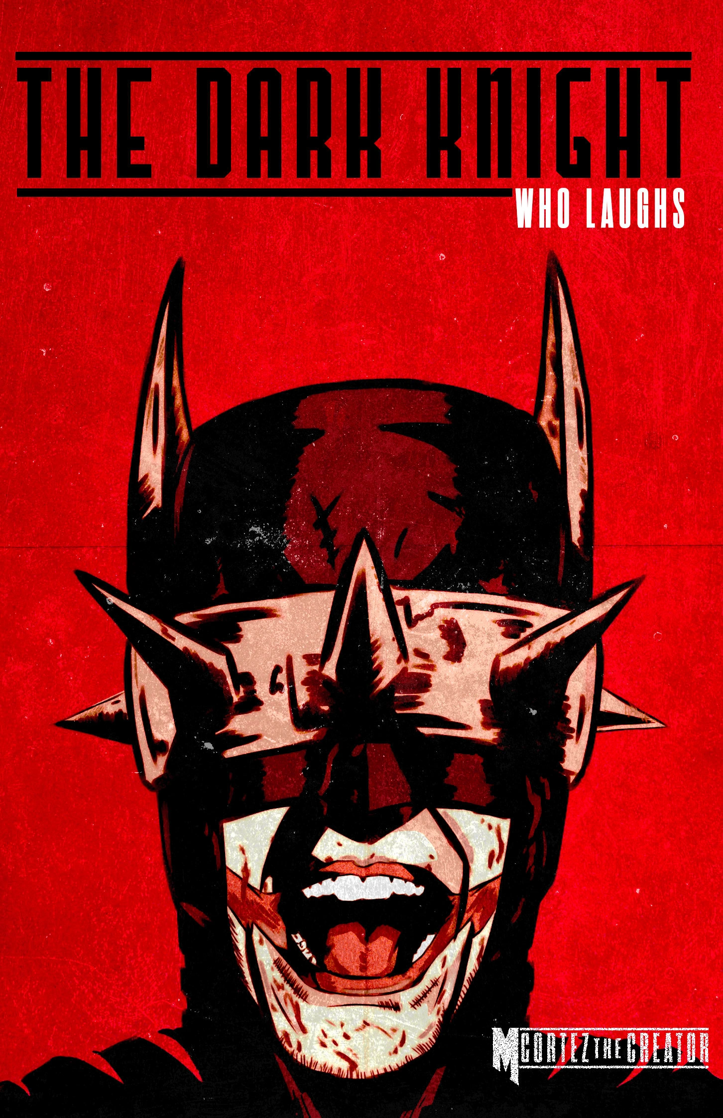 The Dark Knight Who Laughs | Heavily inspired from American Psycho