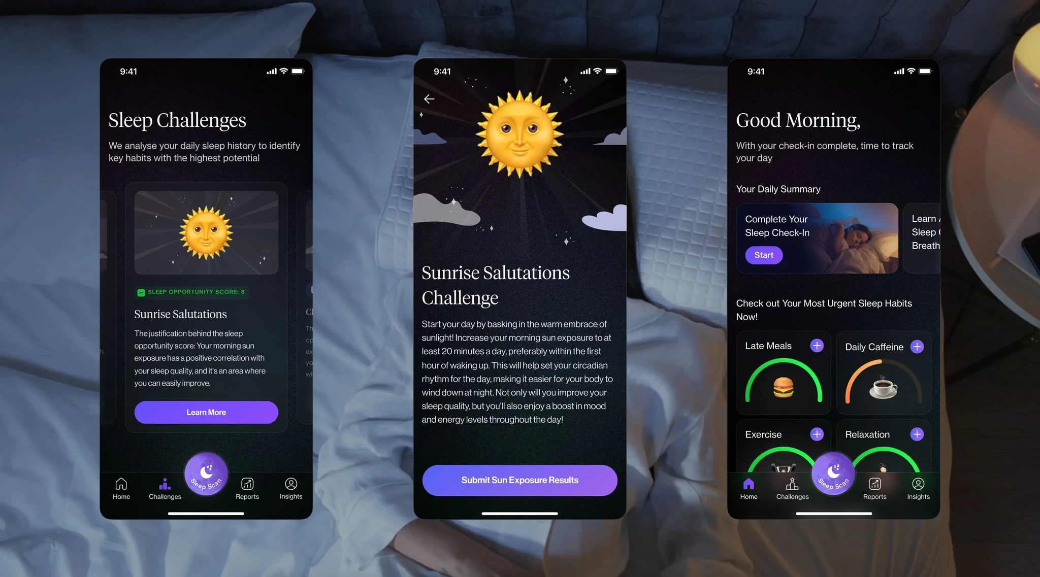 Added Sleep Challanges