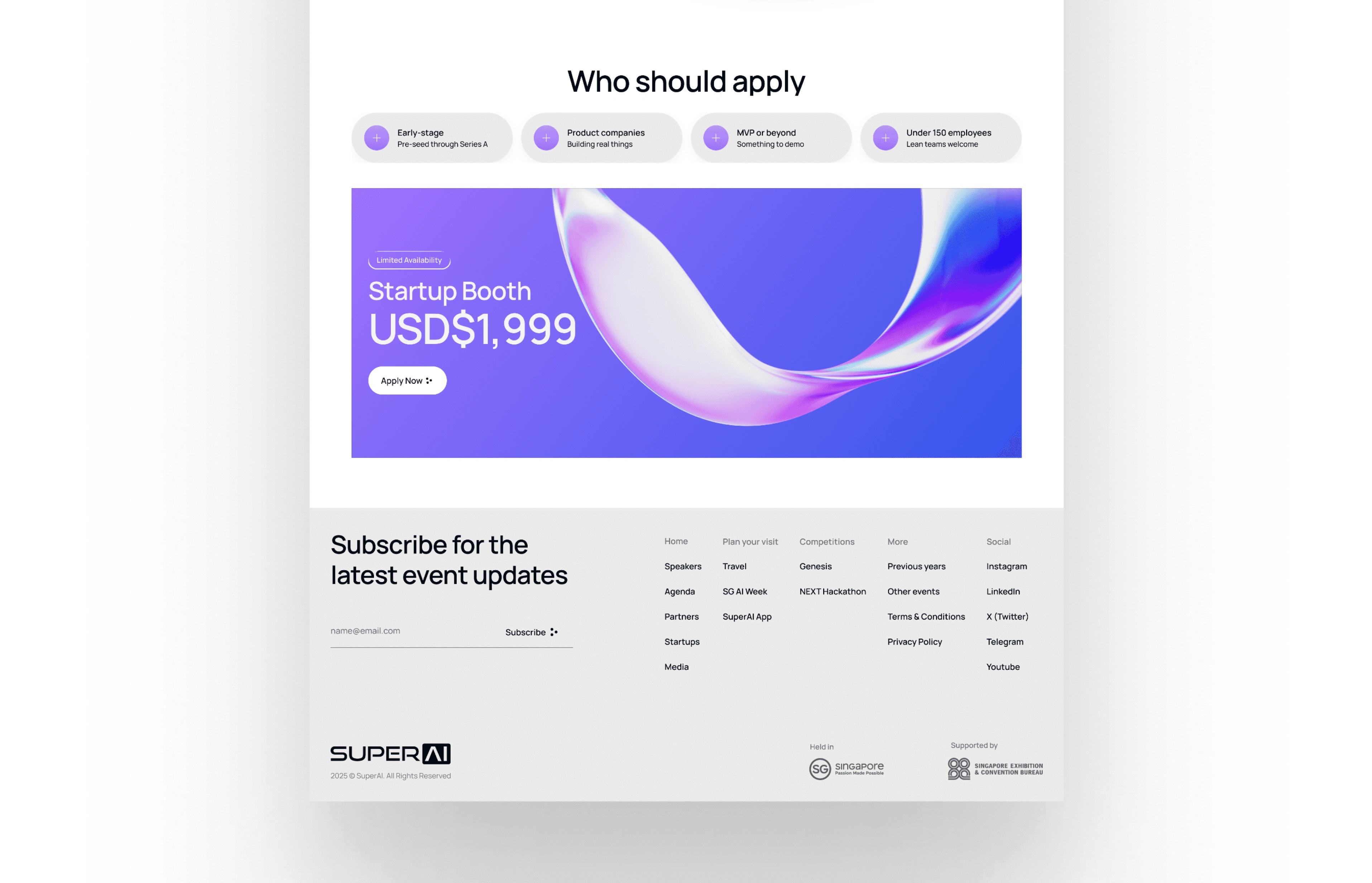 SuperAI brand work