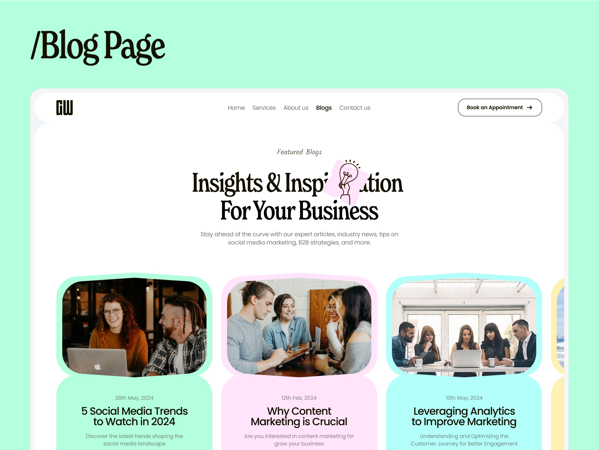 Blog page of Growingwolf