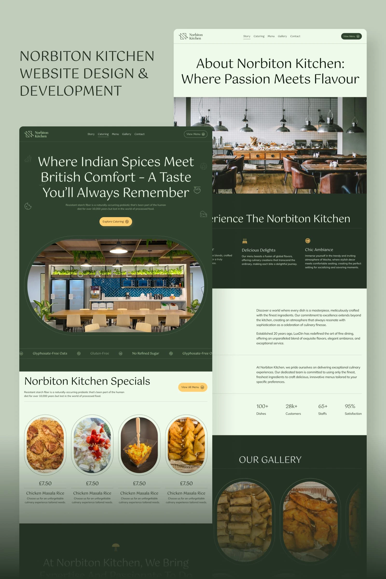 A fresh new look for Norbiton Kitchen’s digital home.