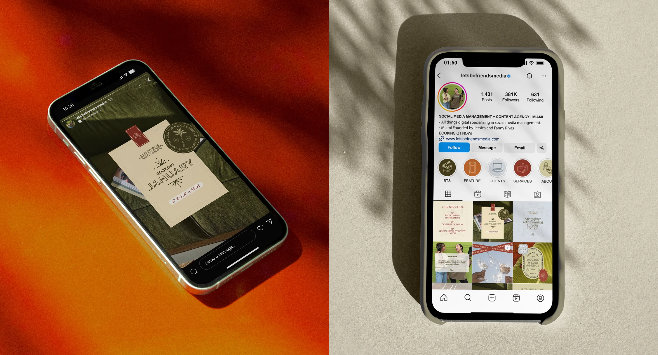 Instagram Stories and Feed Mockups