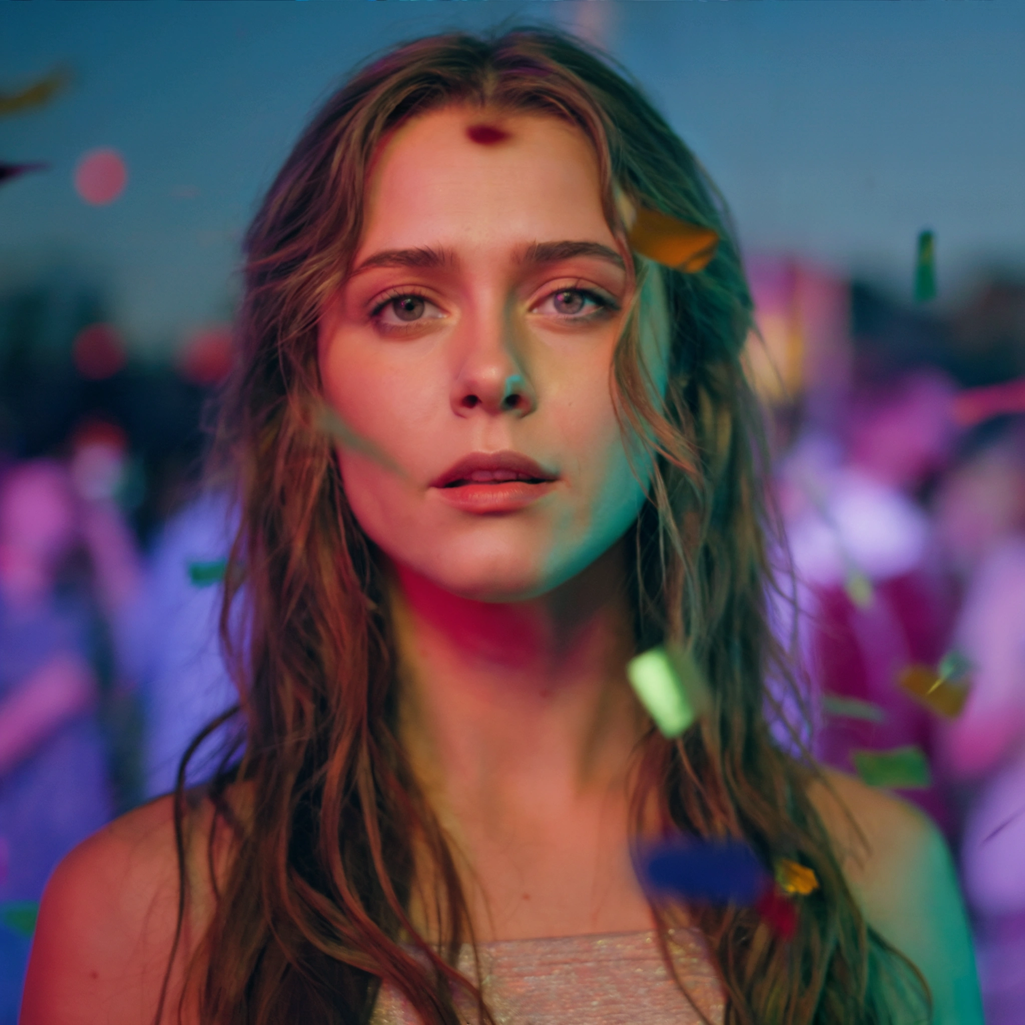 Woman at the Festival