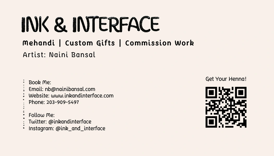 Business Card - Back