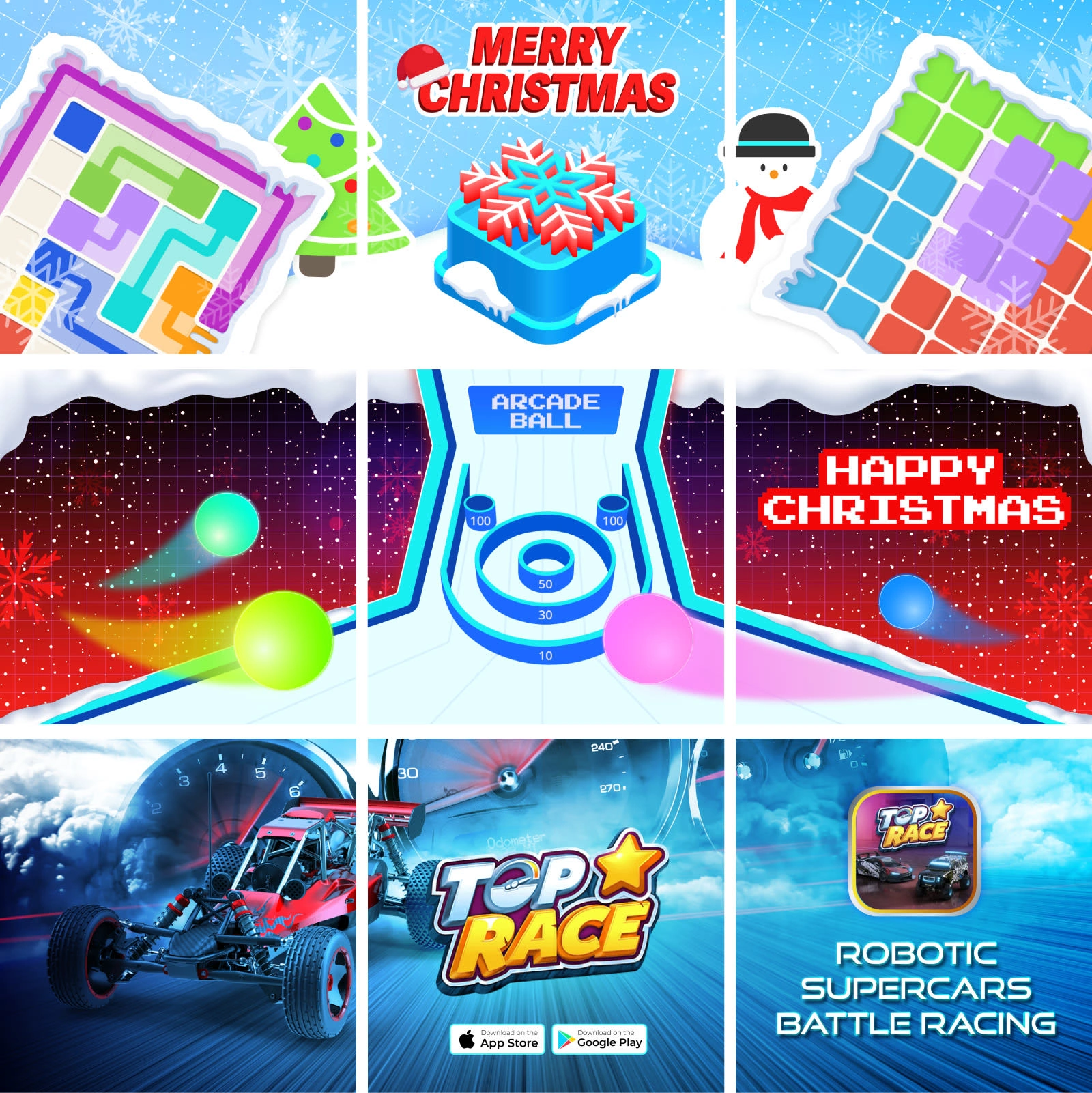 instagram feeds for different mobile games