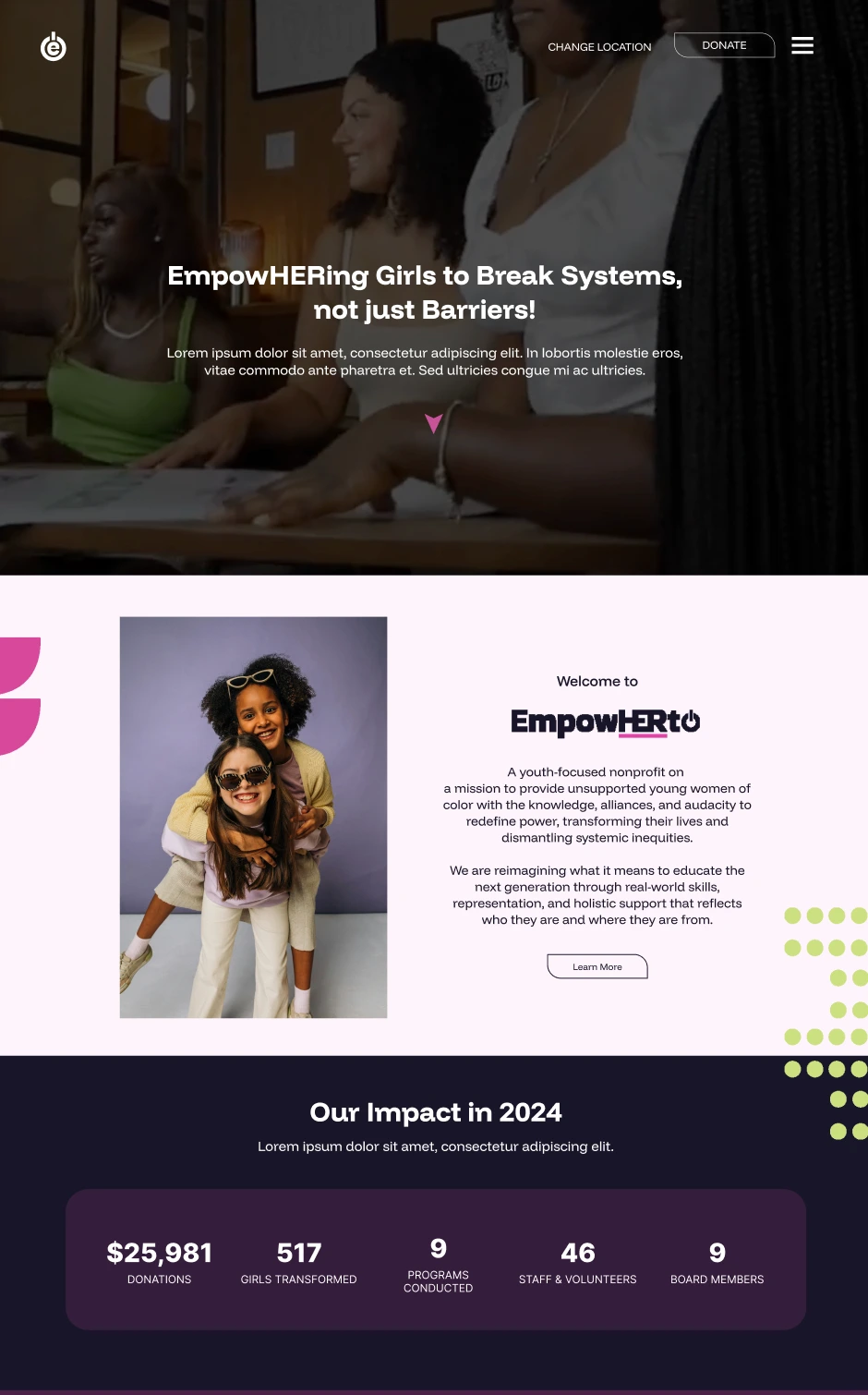A little snippet of my redesign of this website :)