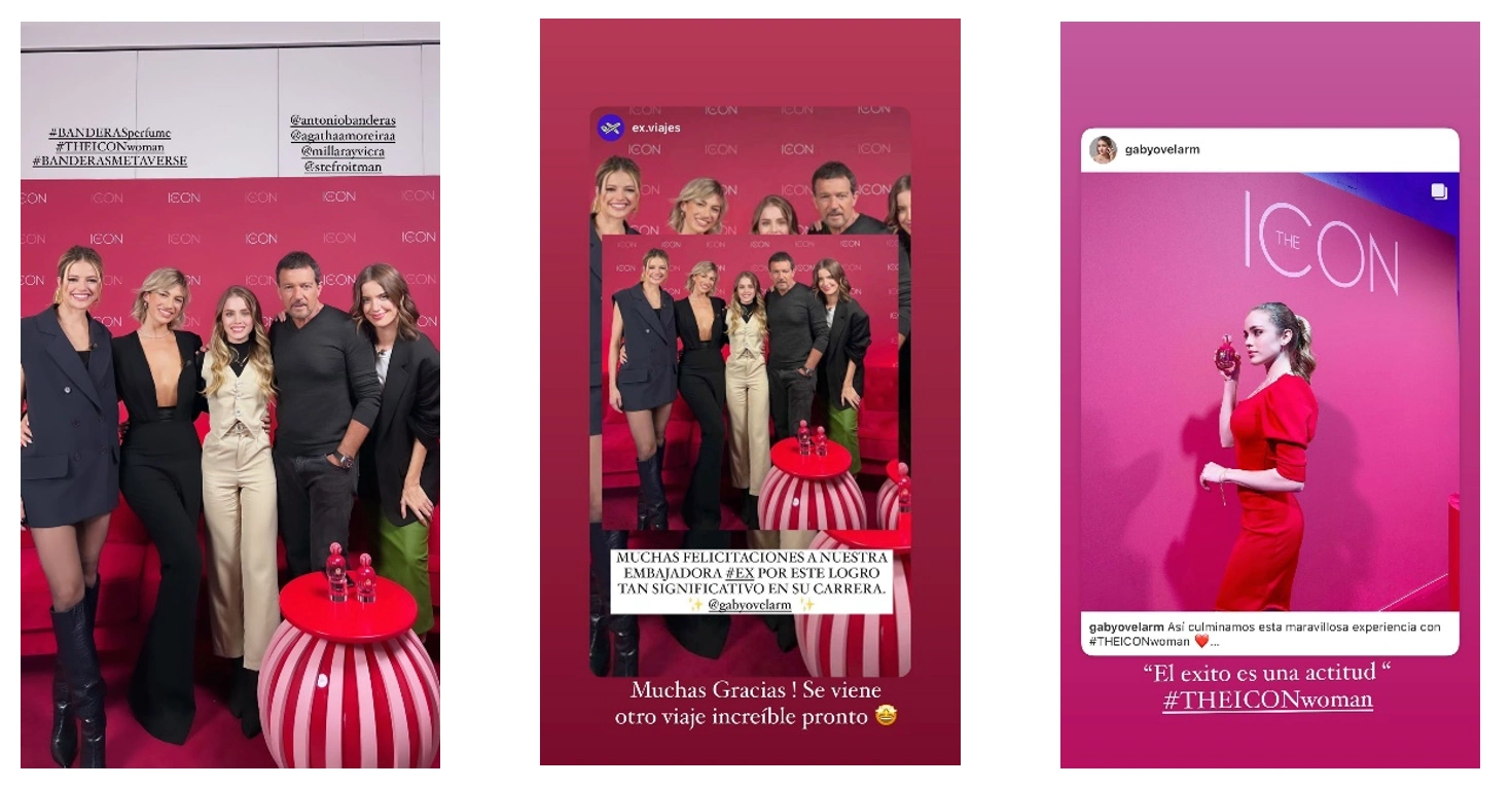 Influencer activation for The Icon Fem Global Launch