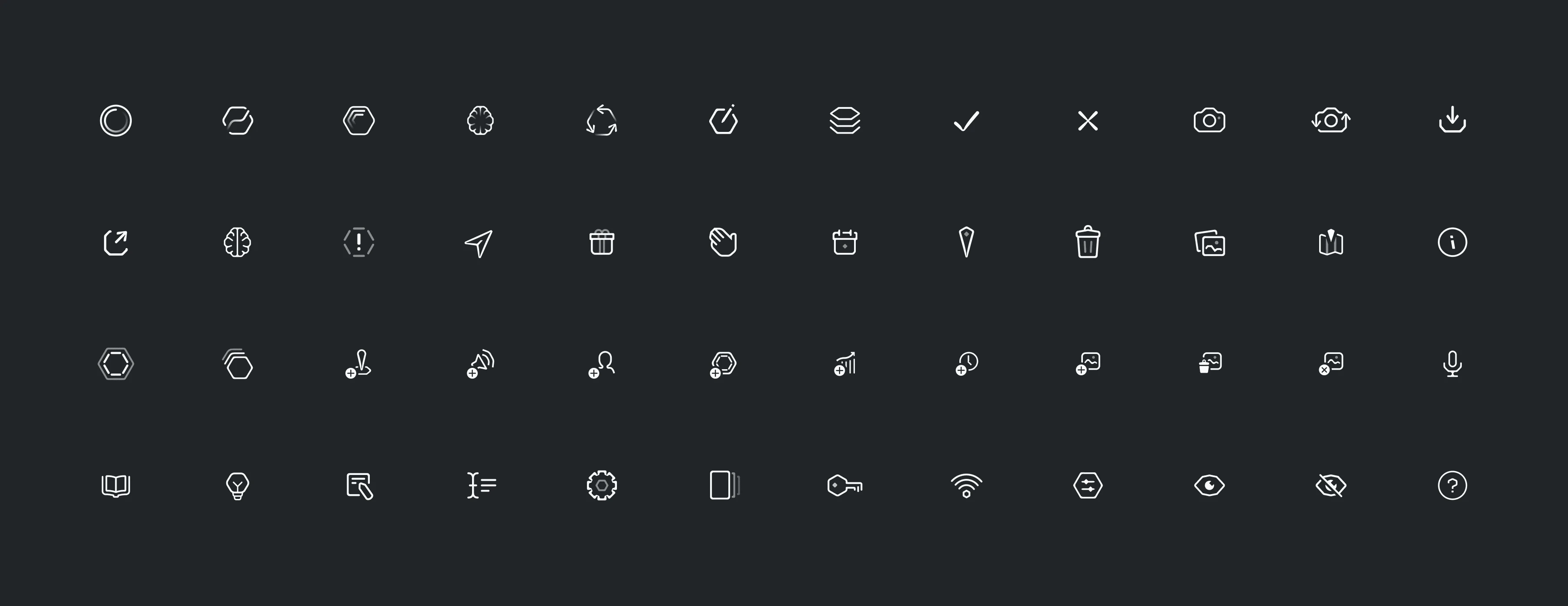 Bespoke Icon Set