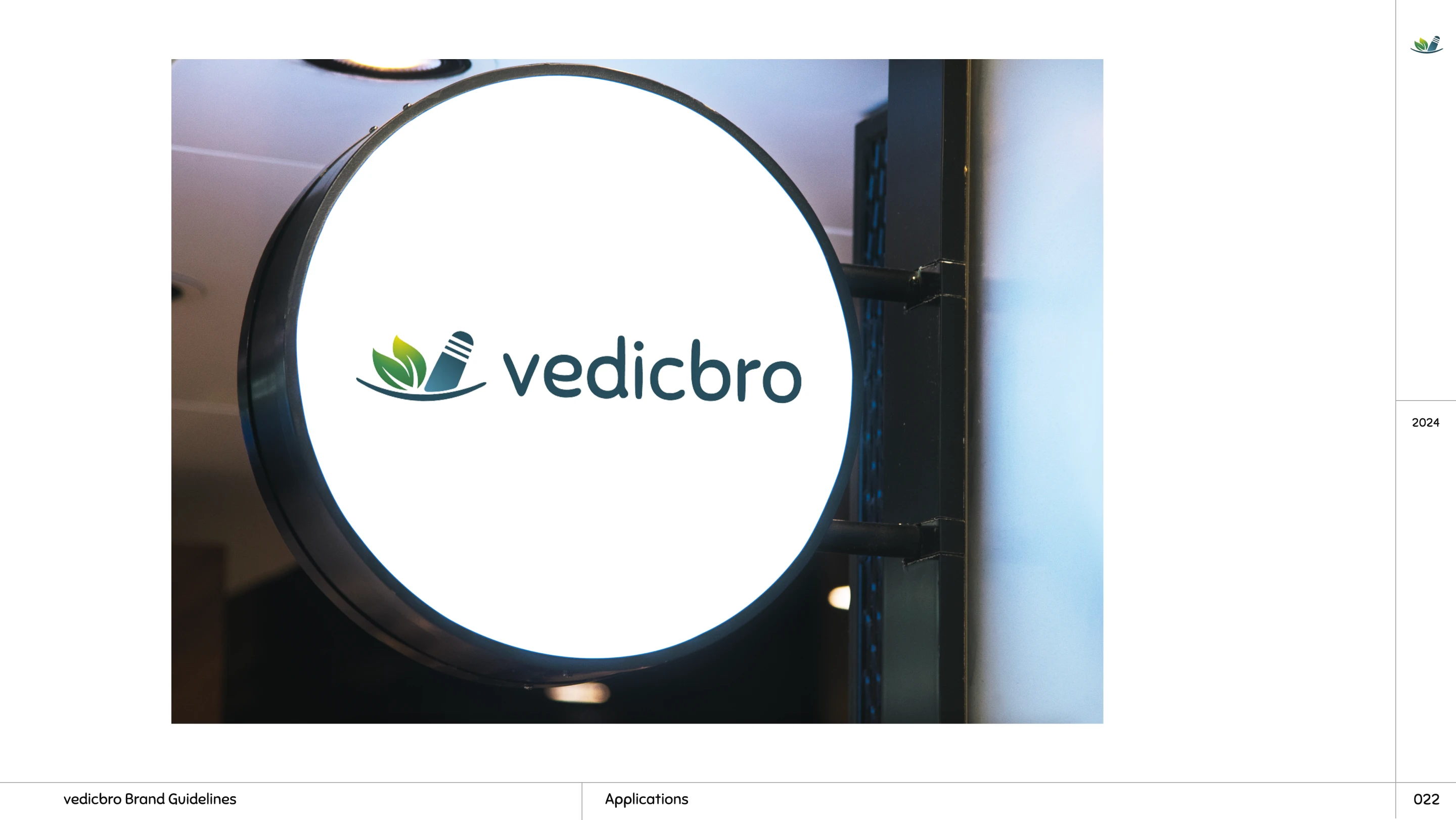 VedicBro Logo Design