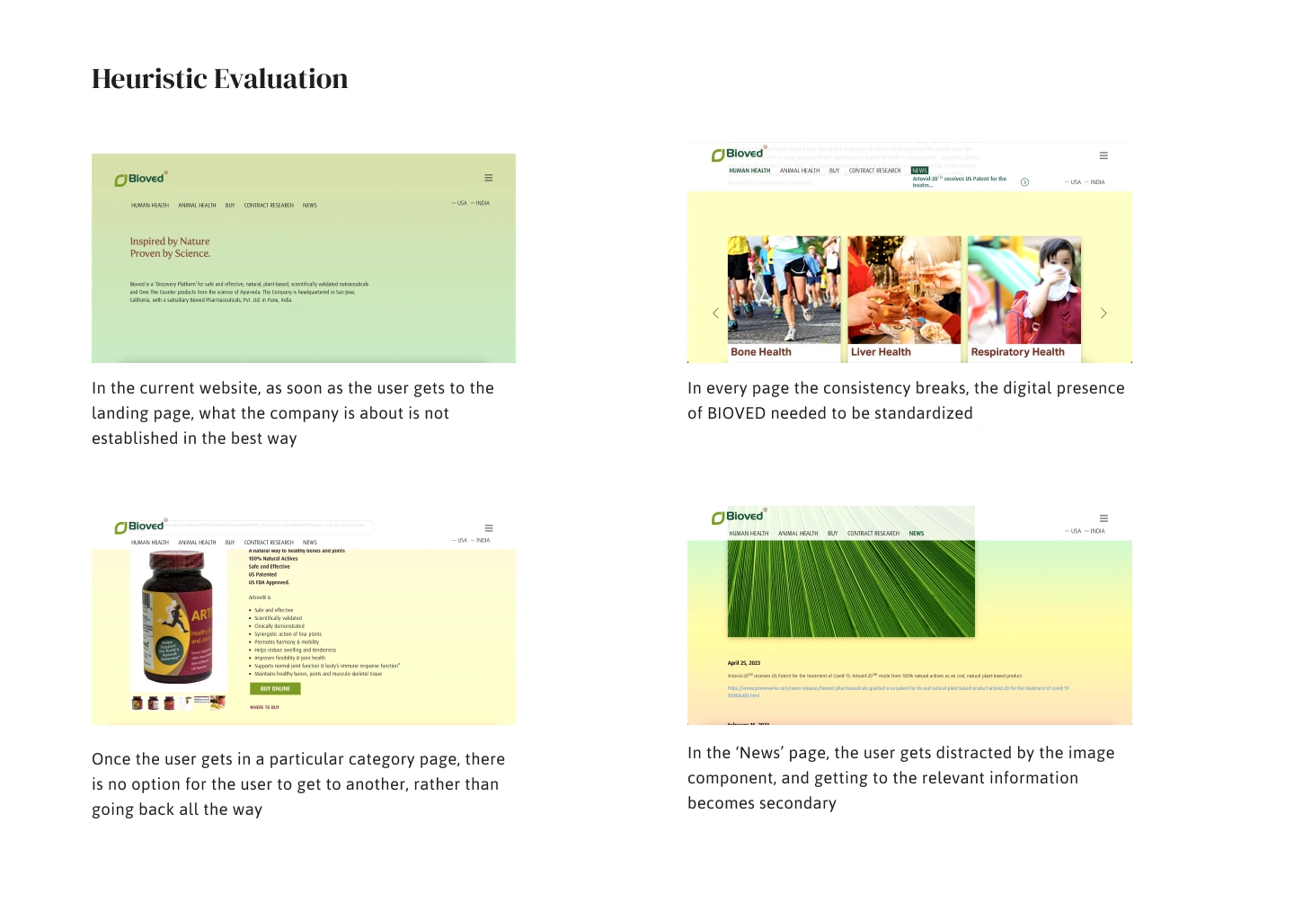 Why is the previous website not wor