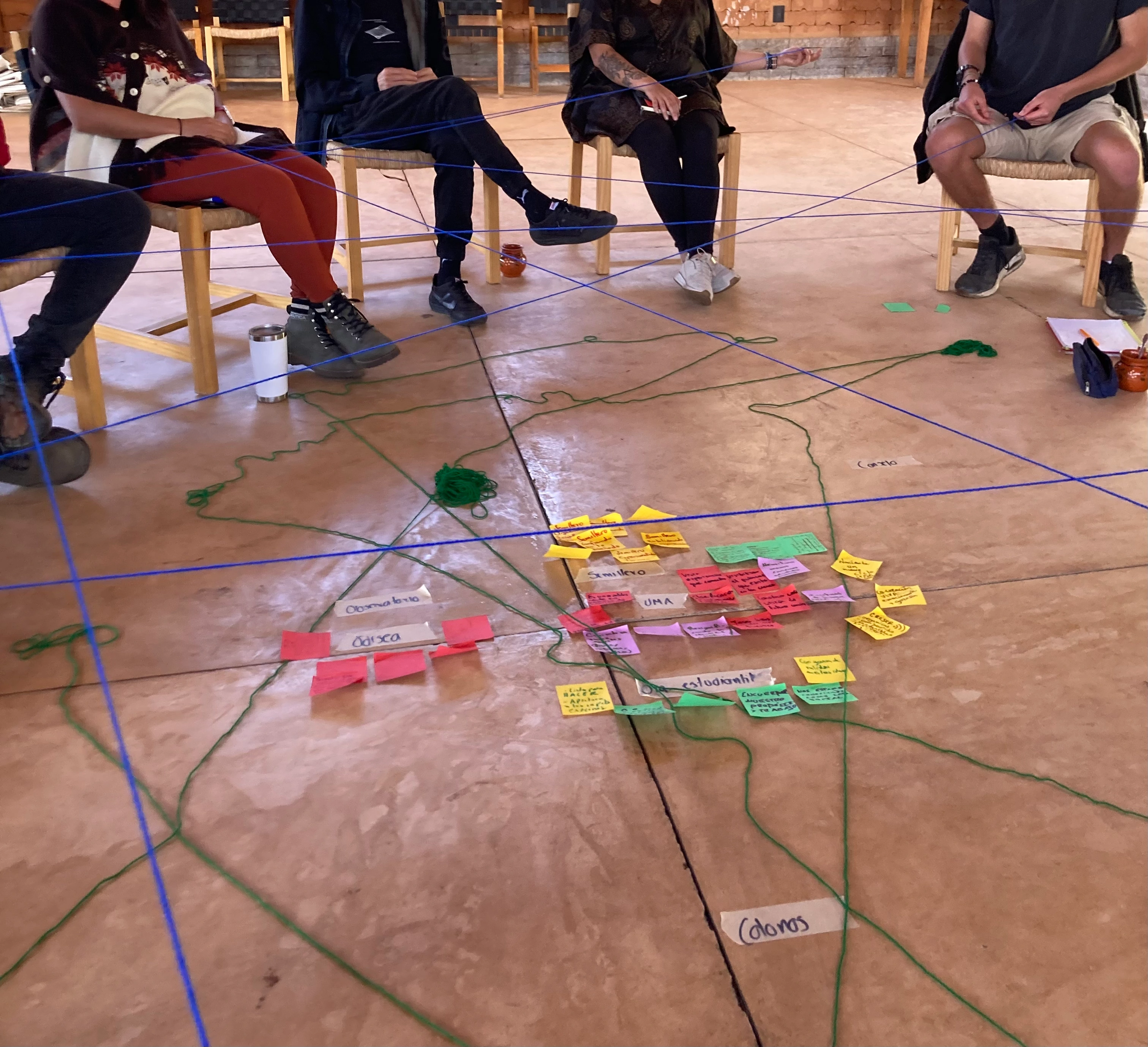 Photo of the closing session with the organization heads