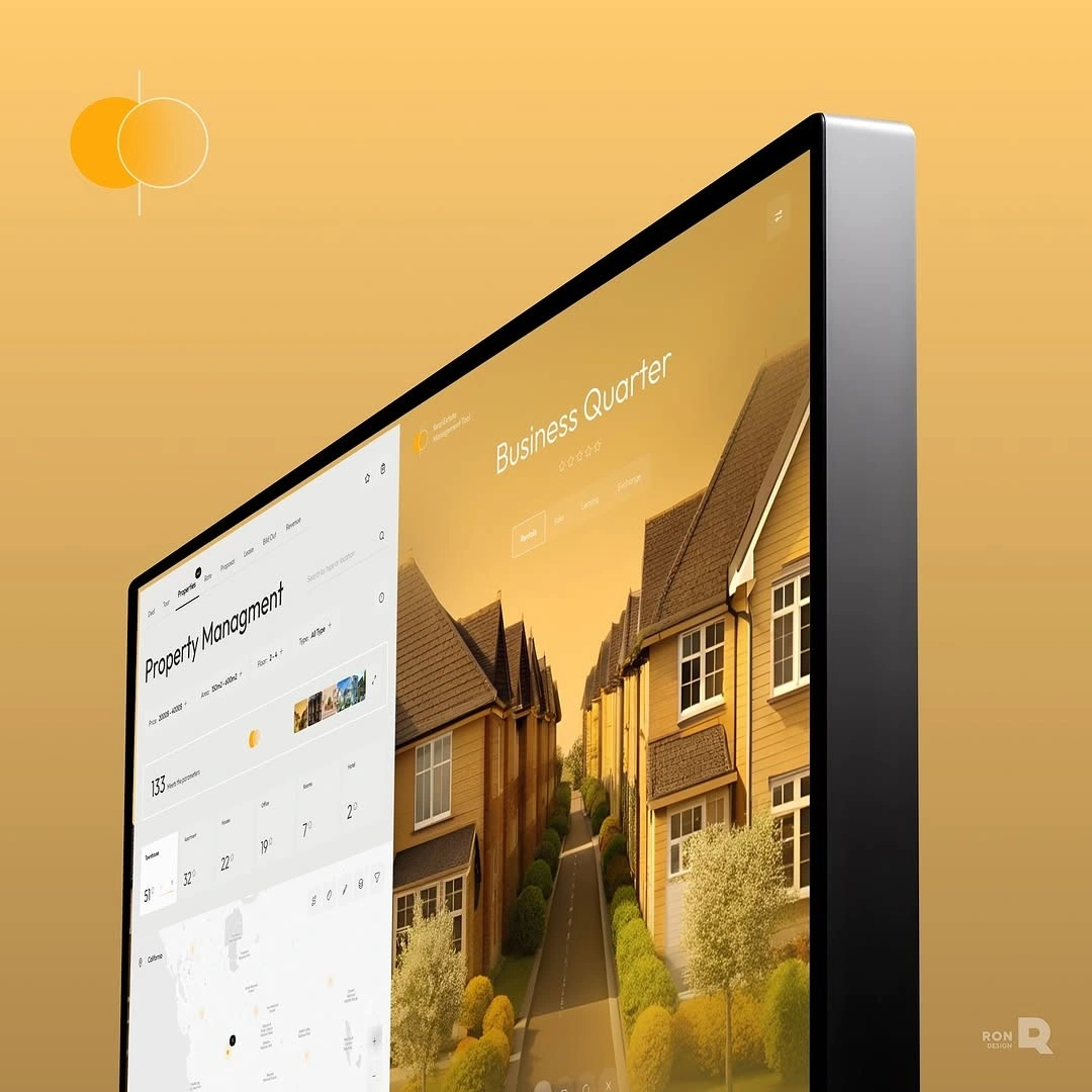 Real state  website Ui 