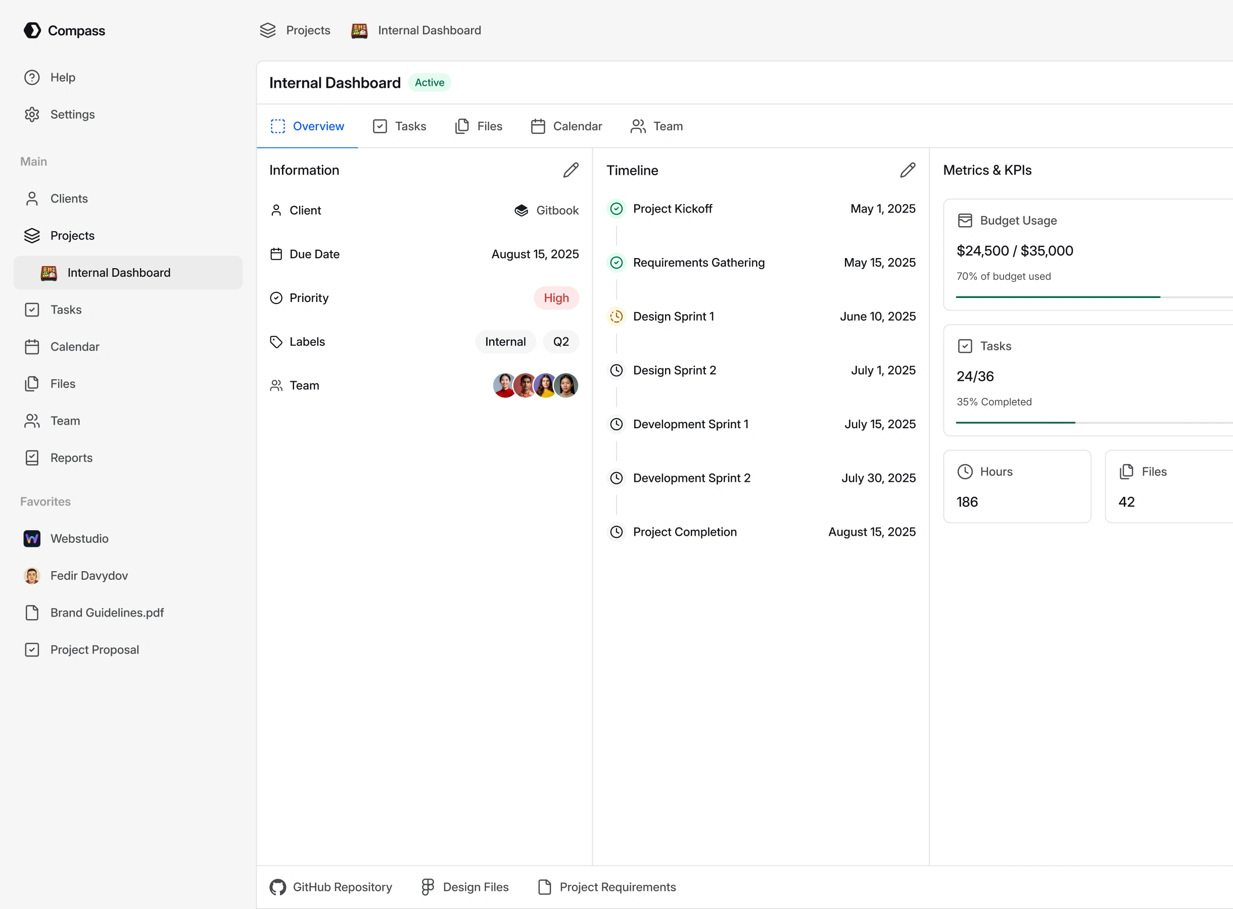 Project Screen