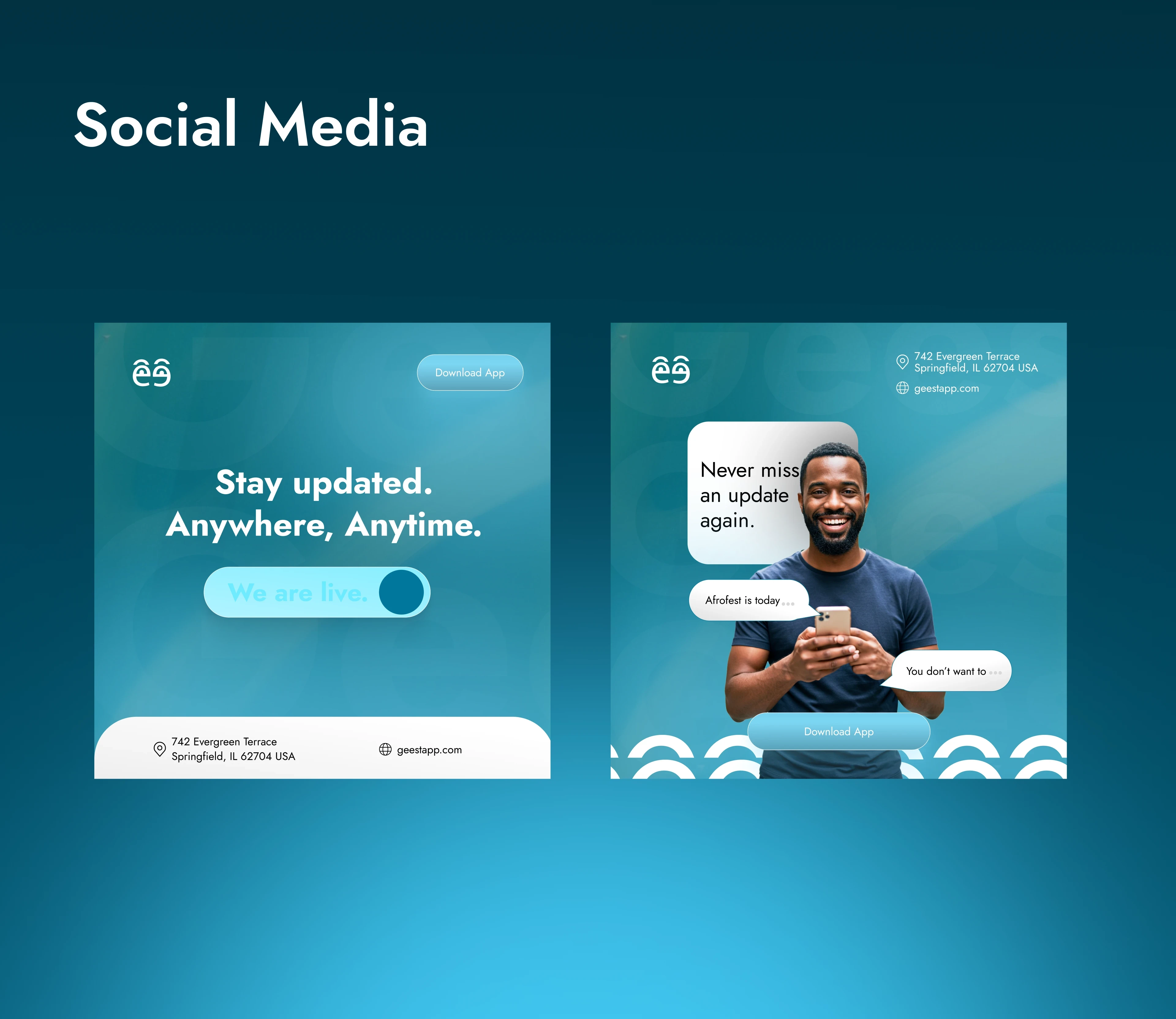 Social Media Designs