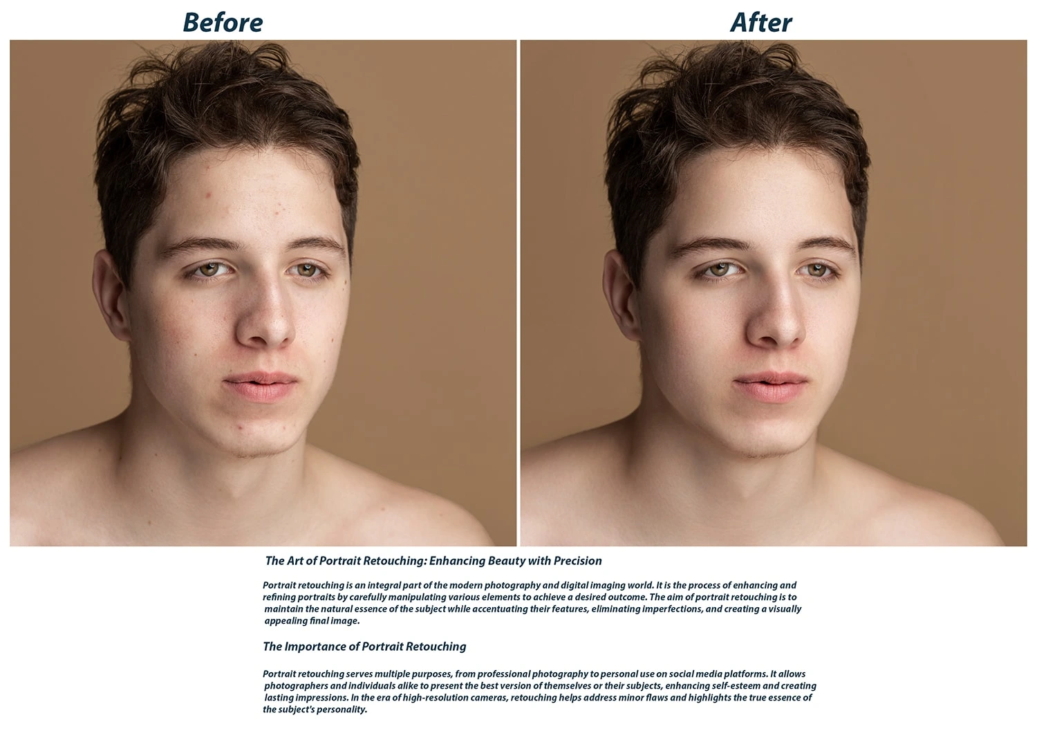 High-End Model Retouching