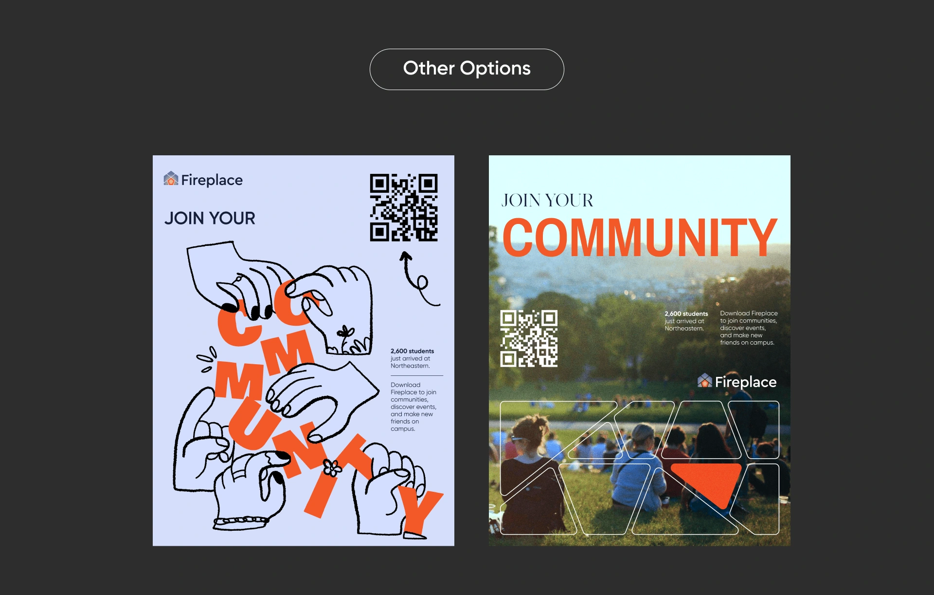 It's two other options that the client was choosing from.