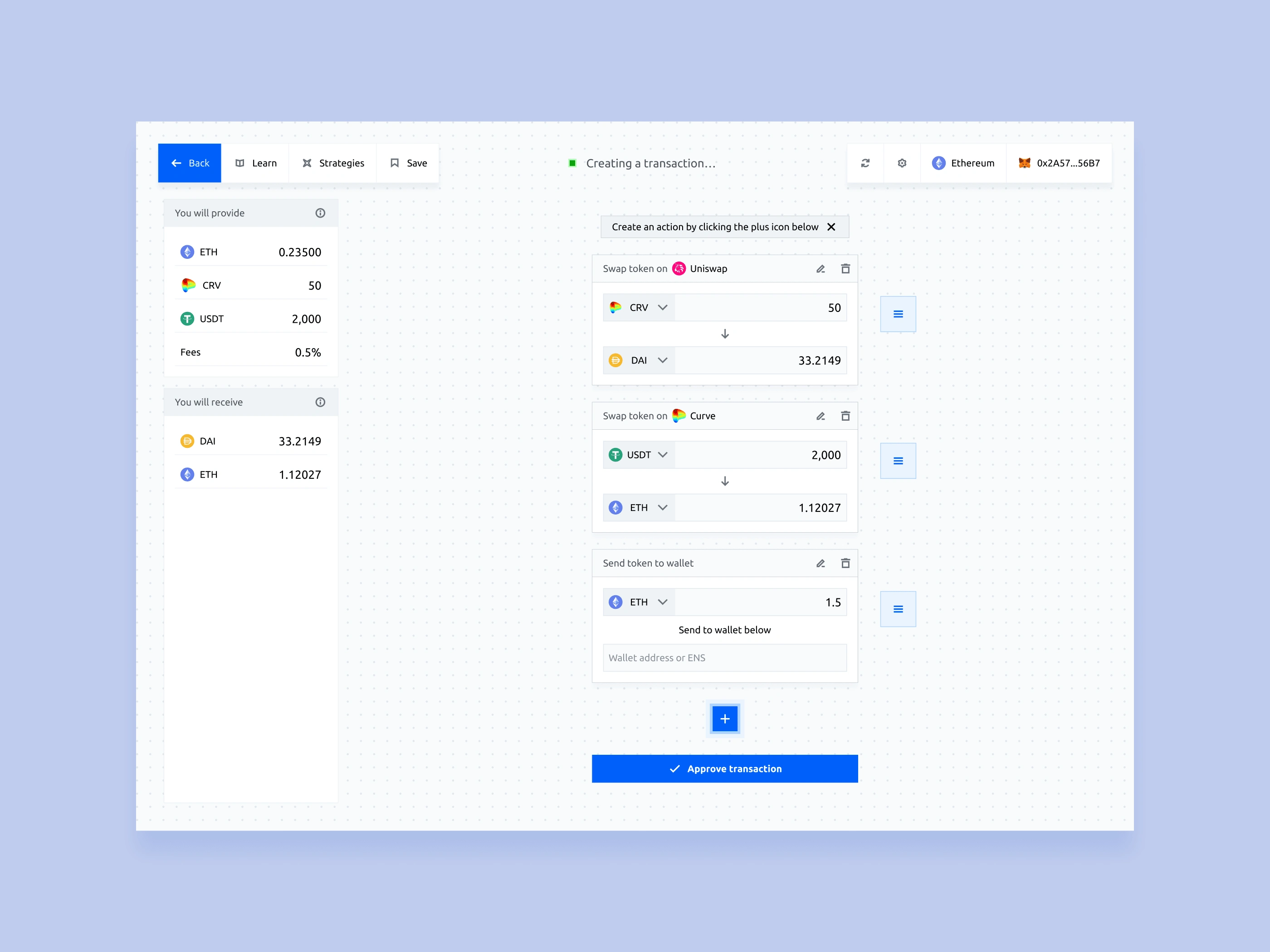 Batch your transactions