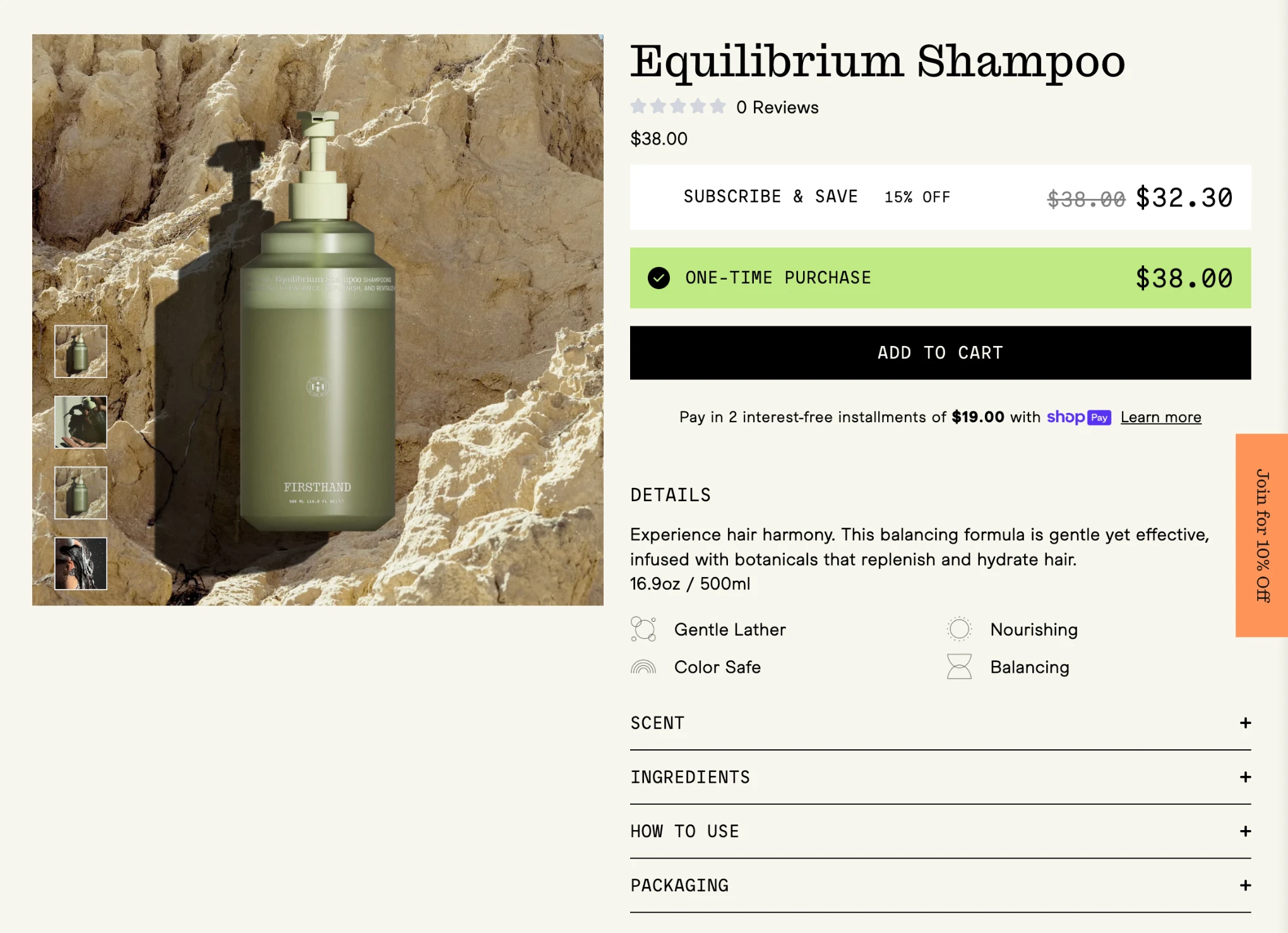 Conversion-focused product page copy that leads with emotional benefits and includes scannable selling points.