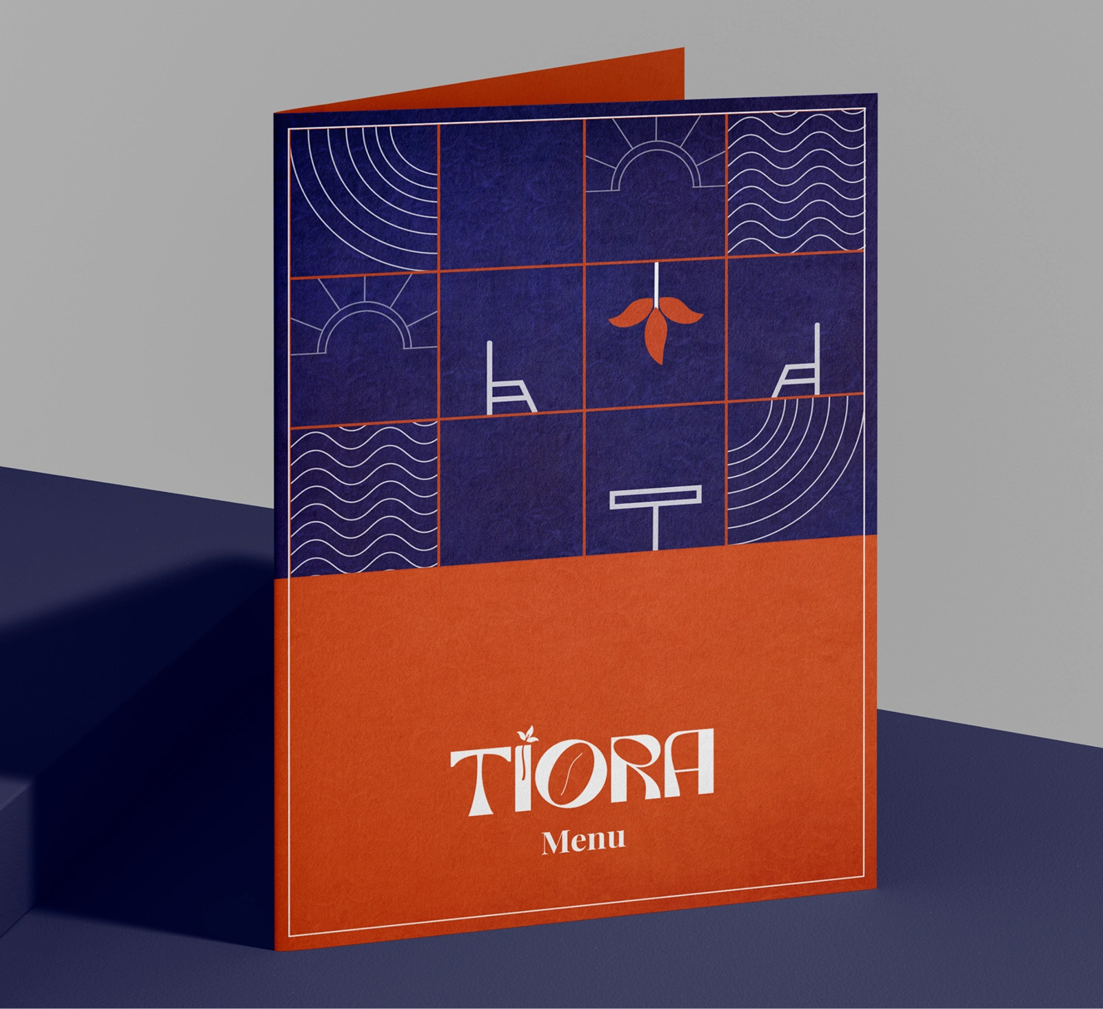 Cafe Menu Cover Page