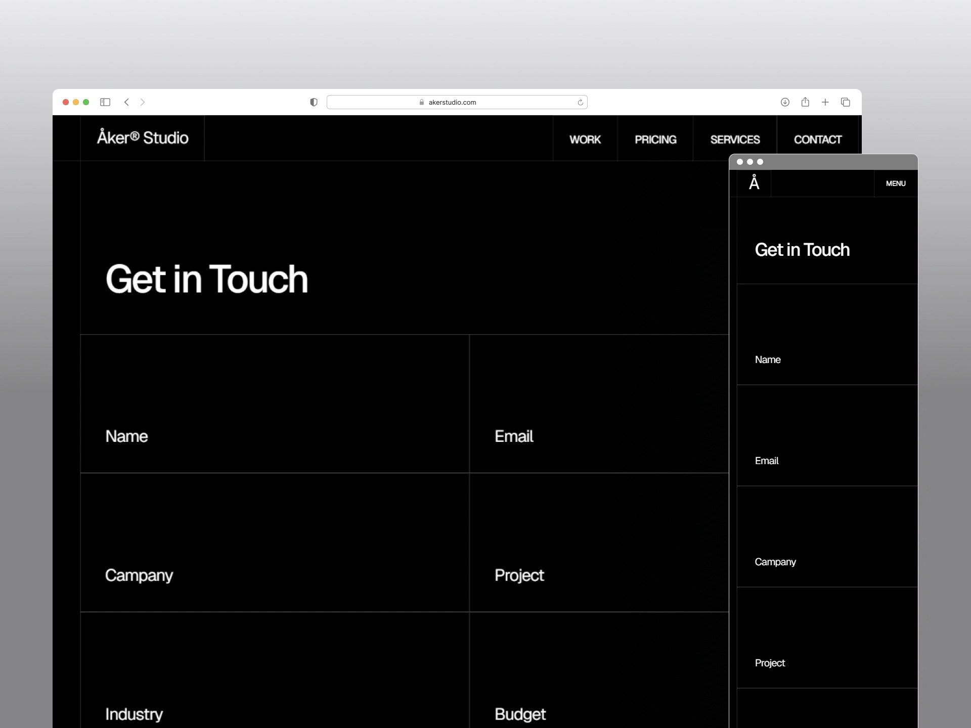 contact section